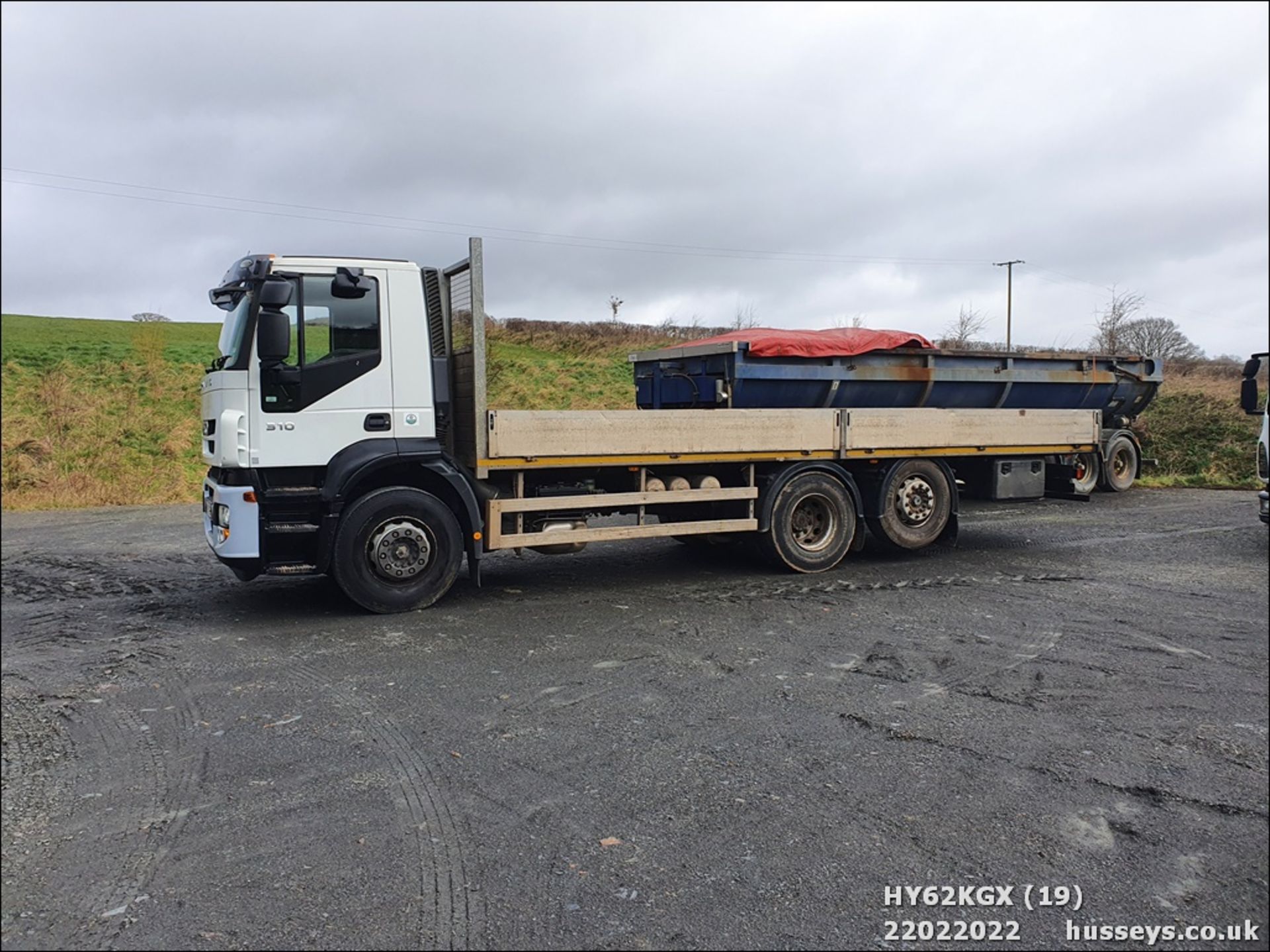 12/62 IVECO STRALIS - 7790cc 2dr Flat Bed (White) - Image 21 of 28