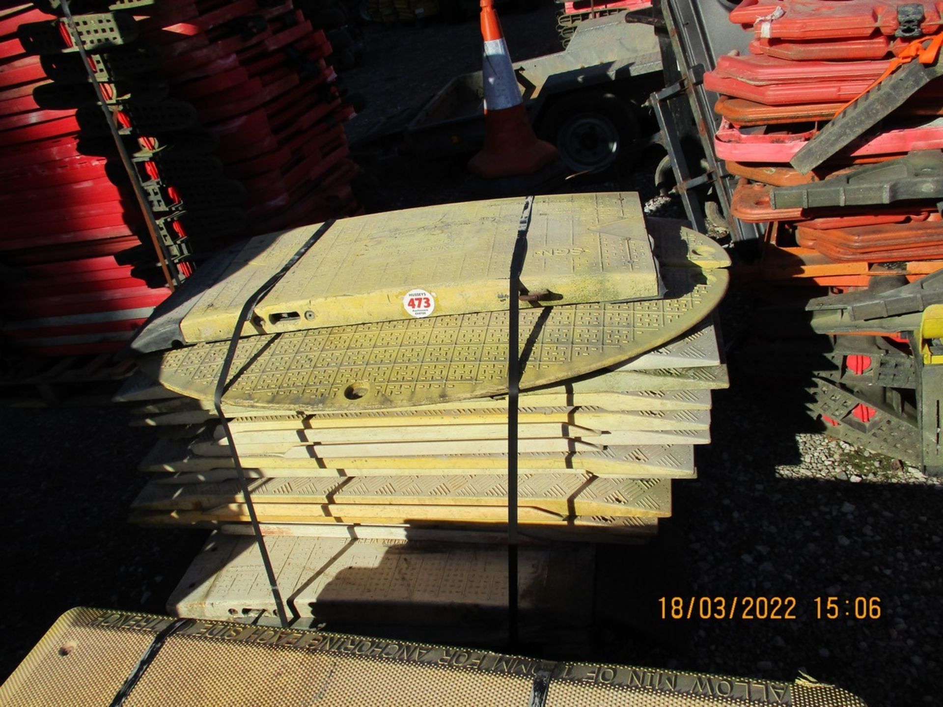 PALLET OF TRENCH COVERS