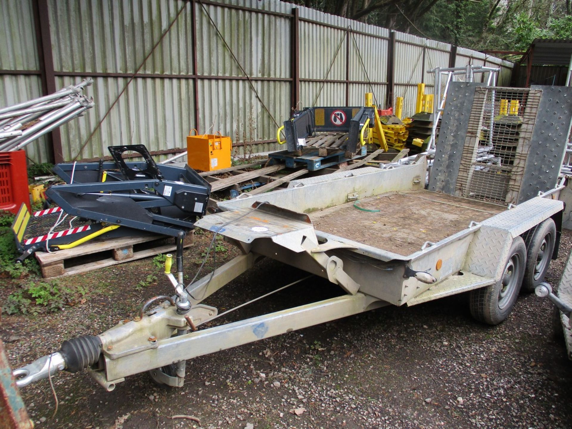 IFOR WILLIAMS TWIN AXLE PLANT TRAILER