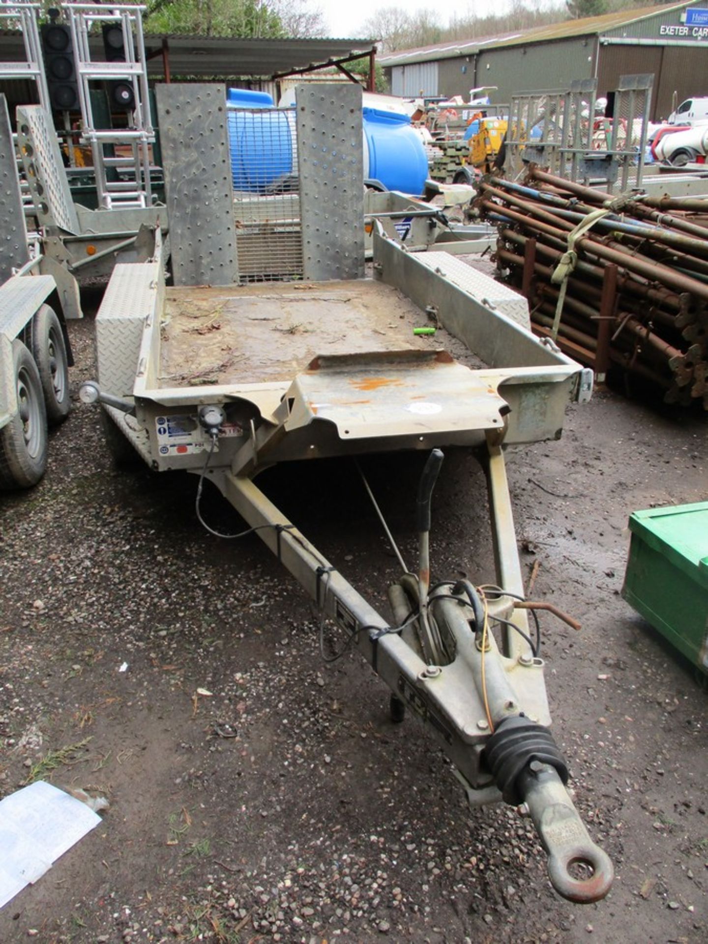 IFOR WILLIAMS TWIN AXLE PLANT TRAILER - Image 2 of 4