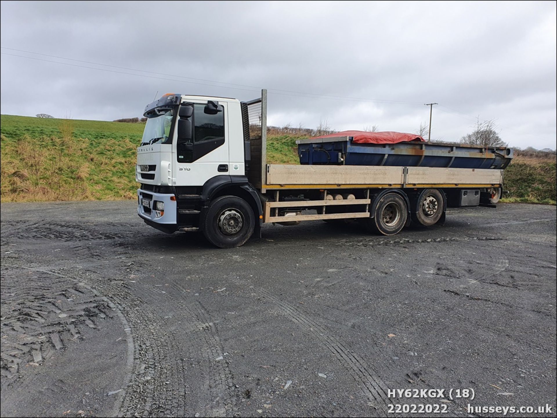 12/62 IVECO STRALIS - 7790cc 2dr Flat Bed (White) - Image 20 of 28