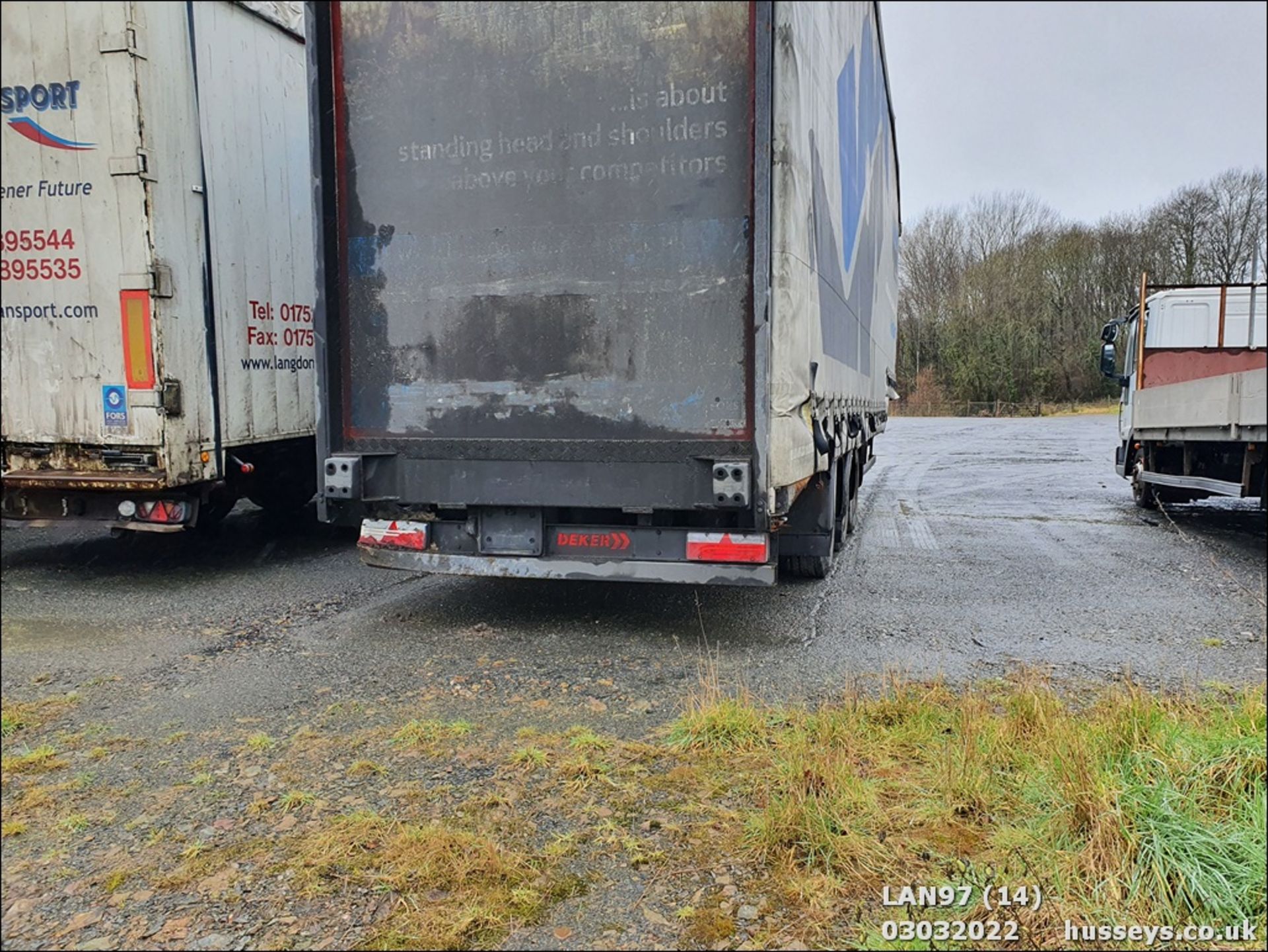 2017 David Laurence Double Deck Curtainsider Tri Axle - Image 14 of 20