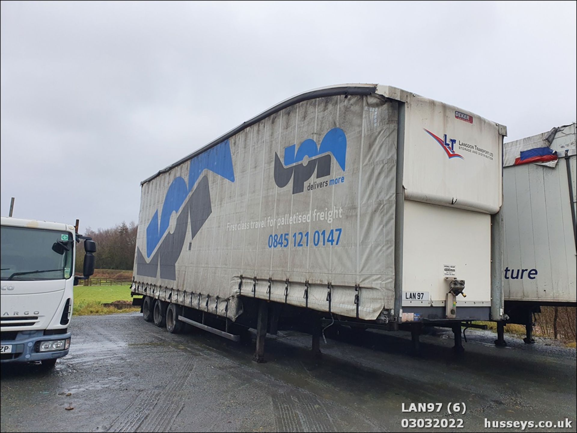 2017 David Laurence Double Deck Curtainsider Tri Axle - Image 6 of 20