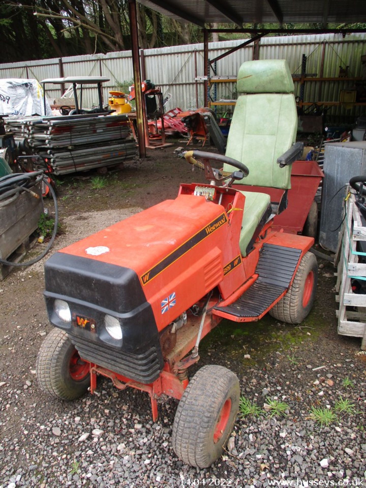 GARDEN TRACTOR C.W TRAILER - Image 2 of 4