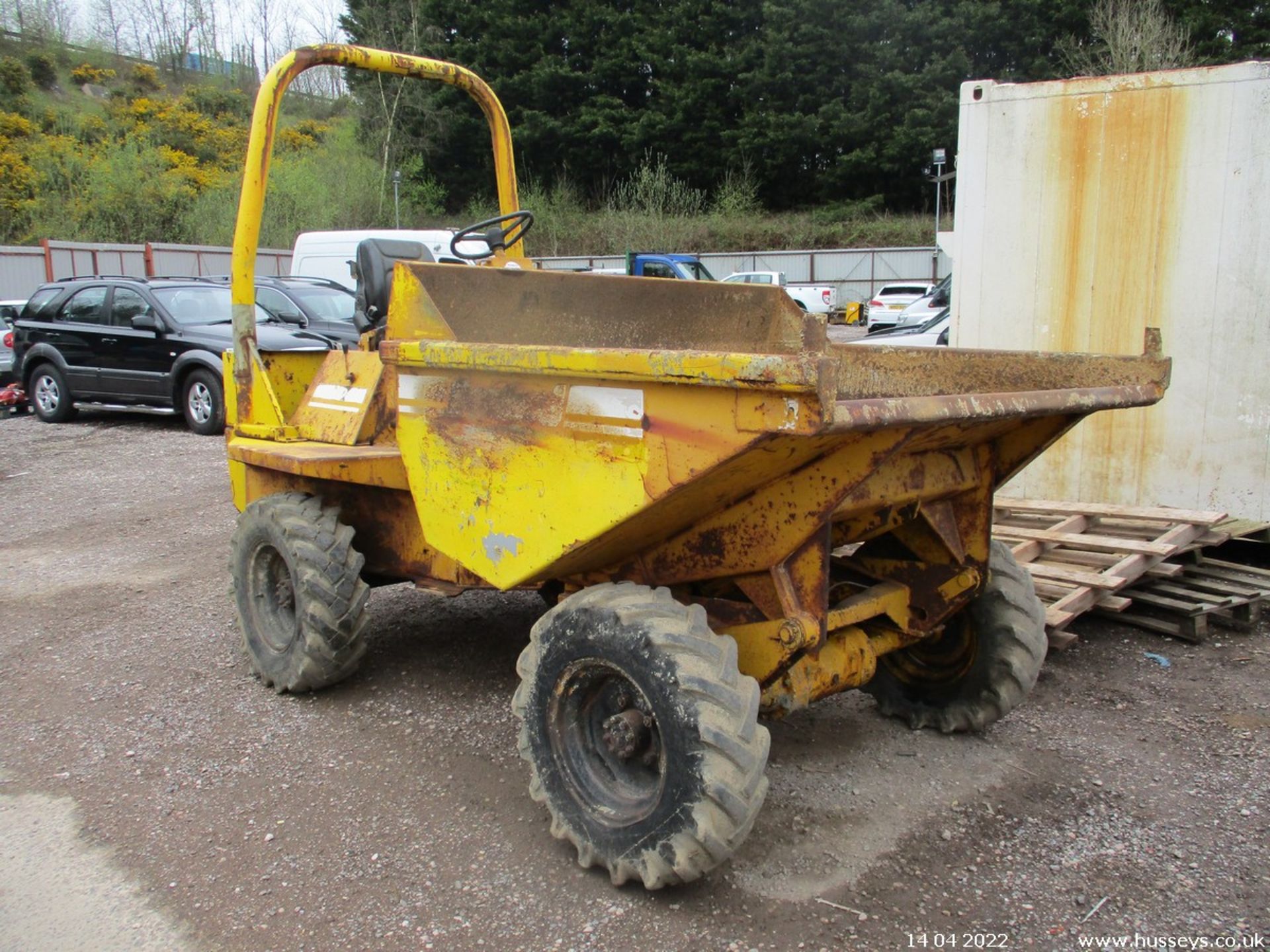 BENFORD 2 TON DUMPER (DRIVEN INTO PLACE)