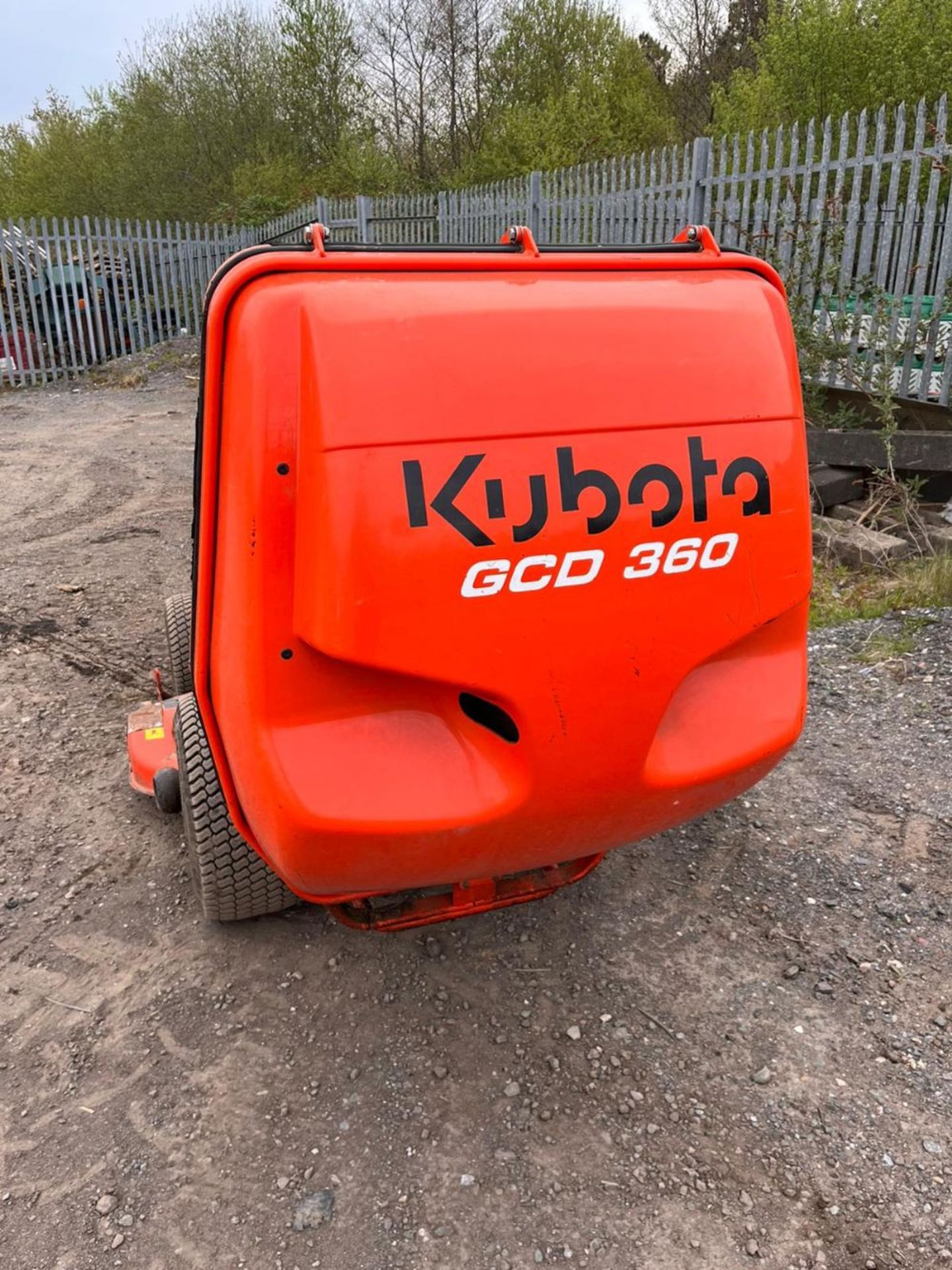 KUBOTA TG1860 DIESEL MOWER POWER STEERING CLAM SHELL COLLECTOR RDM - Image 5 of 7