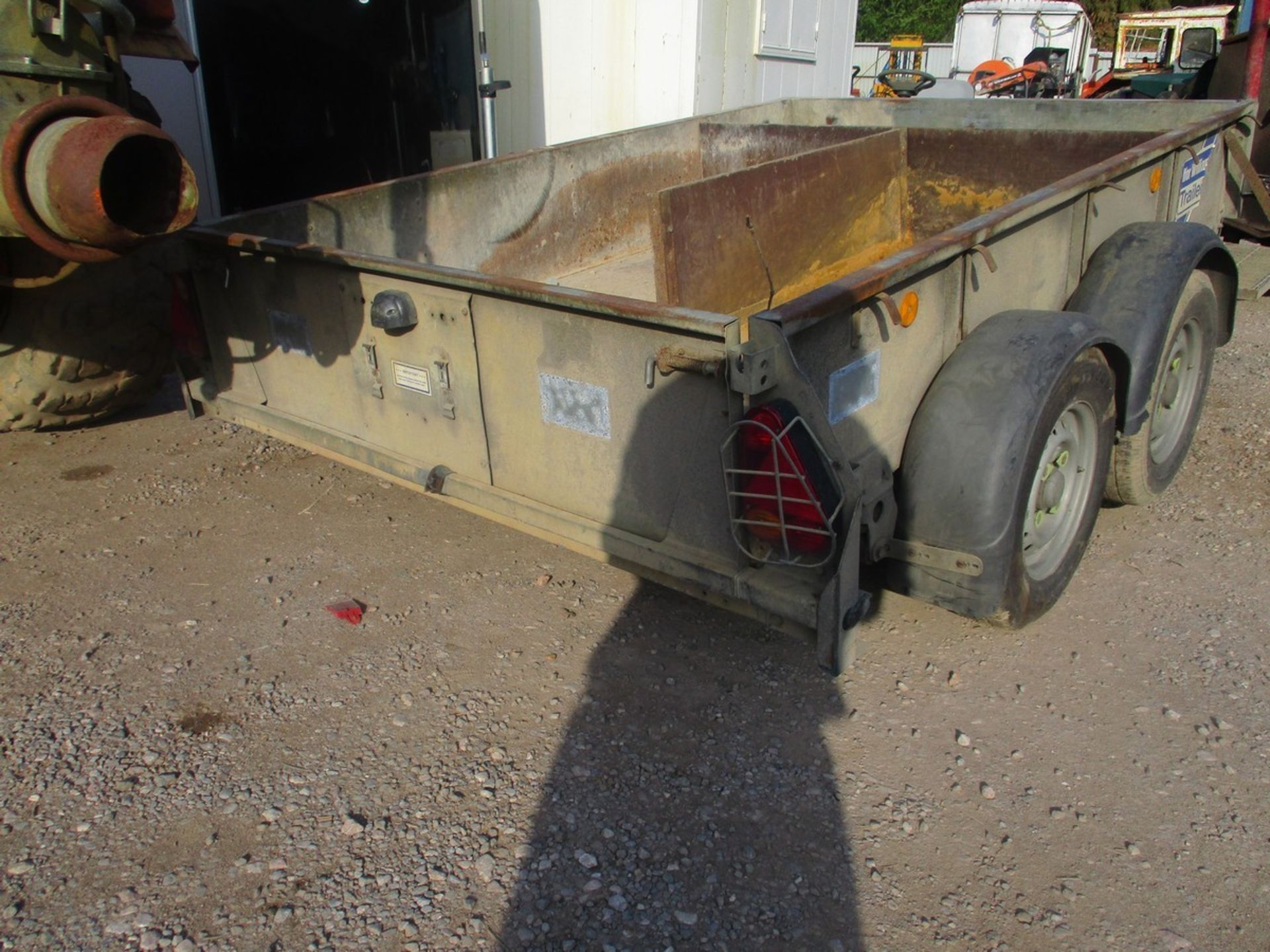 IFOR WILLIAMS TWIN AXLE TRAILER - Image 3 of 3