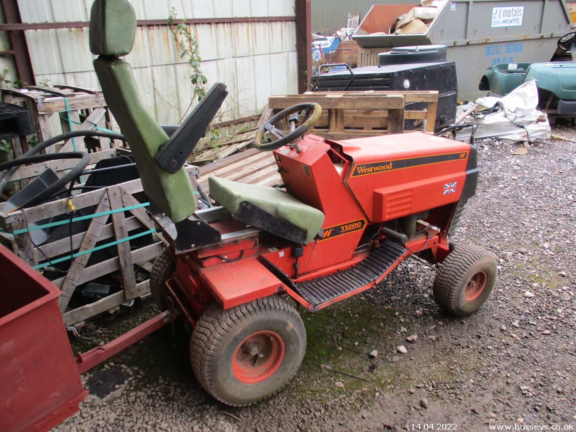 GARDEN TRACTOR C.W TRAILER - Image 3 of 4