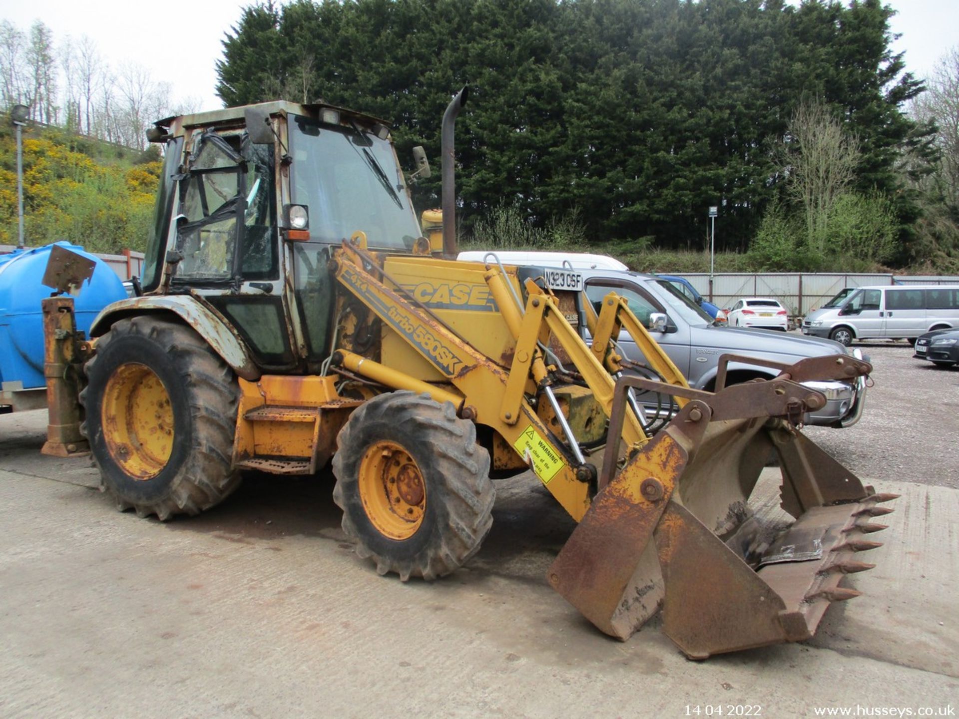 CASE 580SK TURBO WHEELED DIGGER 94