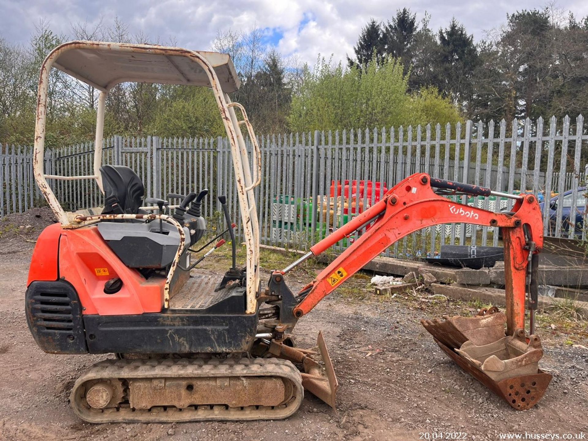 KUBOTA KX36-3 2181HRS C.W 3 BUCKETS BLACK & RED KEYS RTD