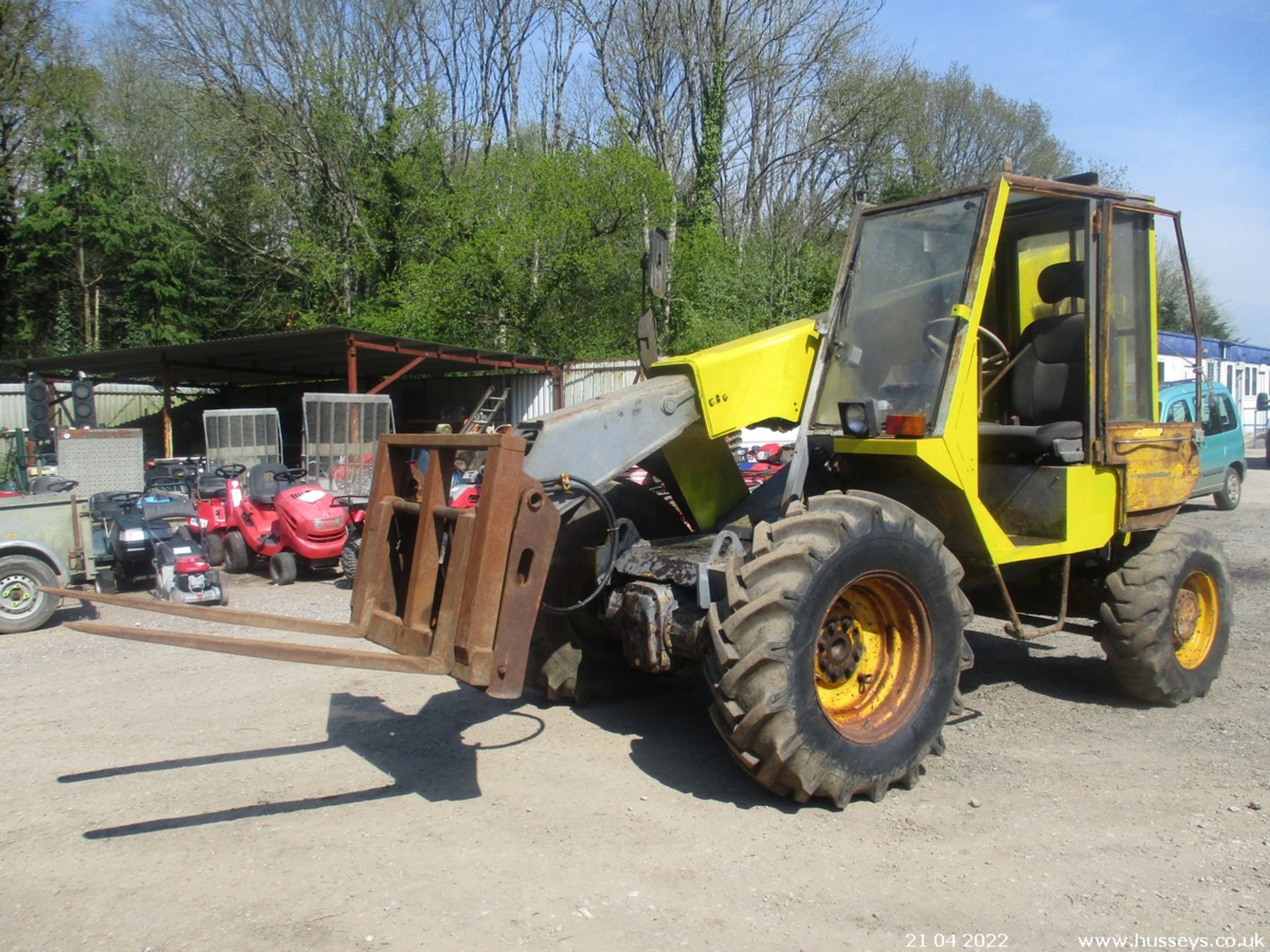 JCB TELEHANDLER C.W PALLET FORKS SHOWING 2800HRS - Image 7 of 10