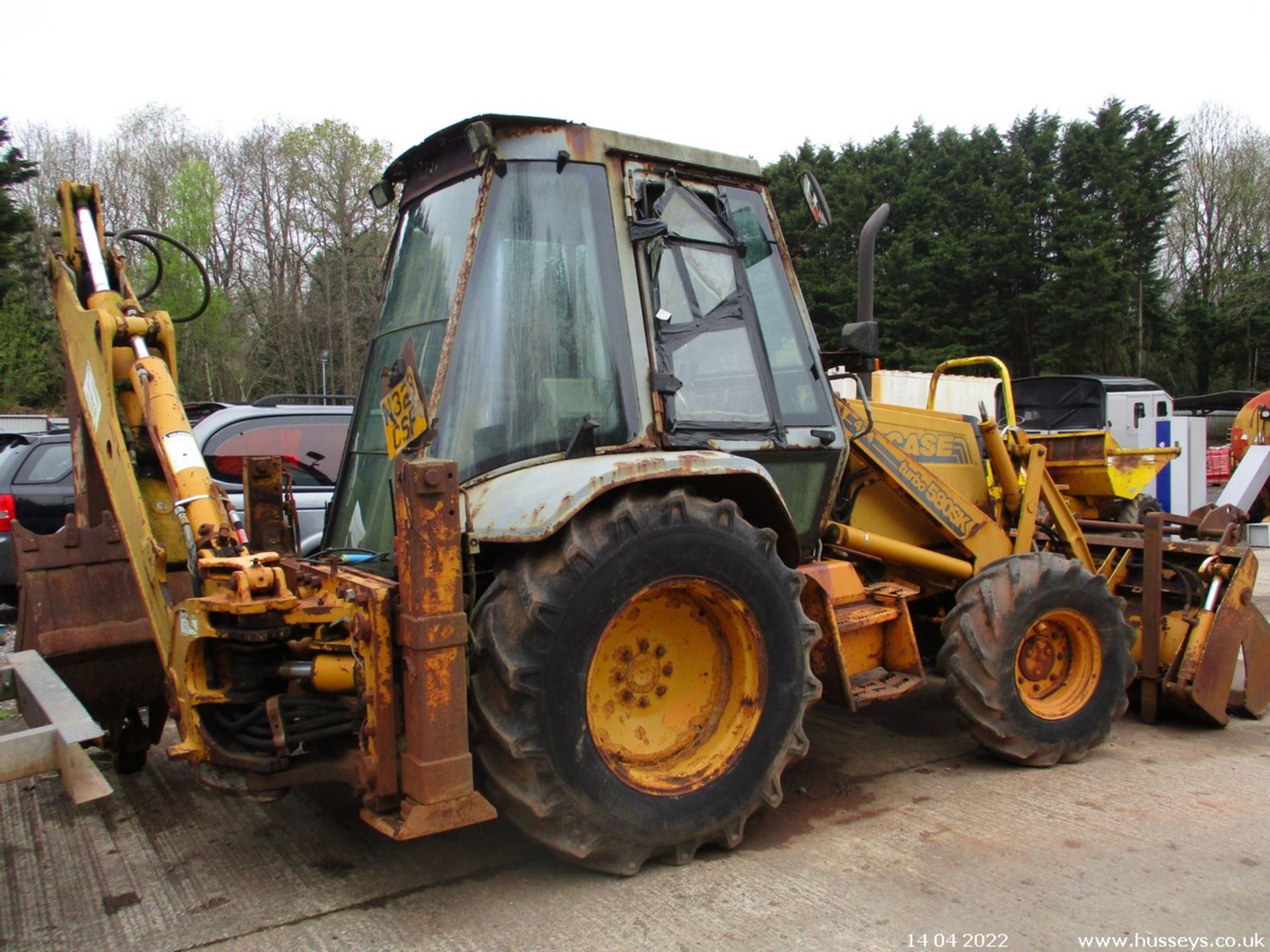 CASE 580SK TURBO WHEELED DIGGER - Image 2 of 6