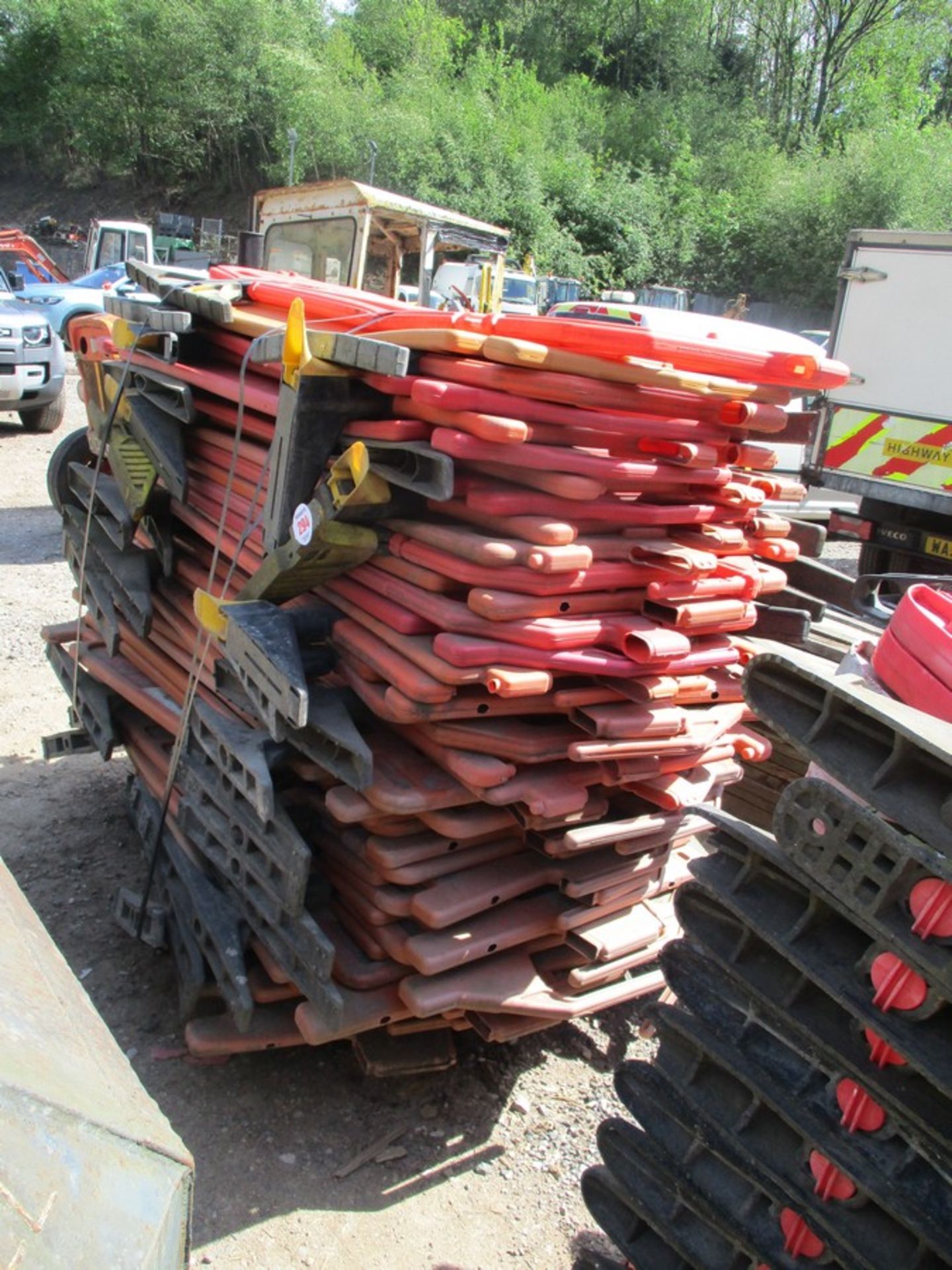 PALLET OF BARRIERS