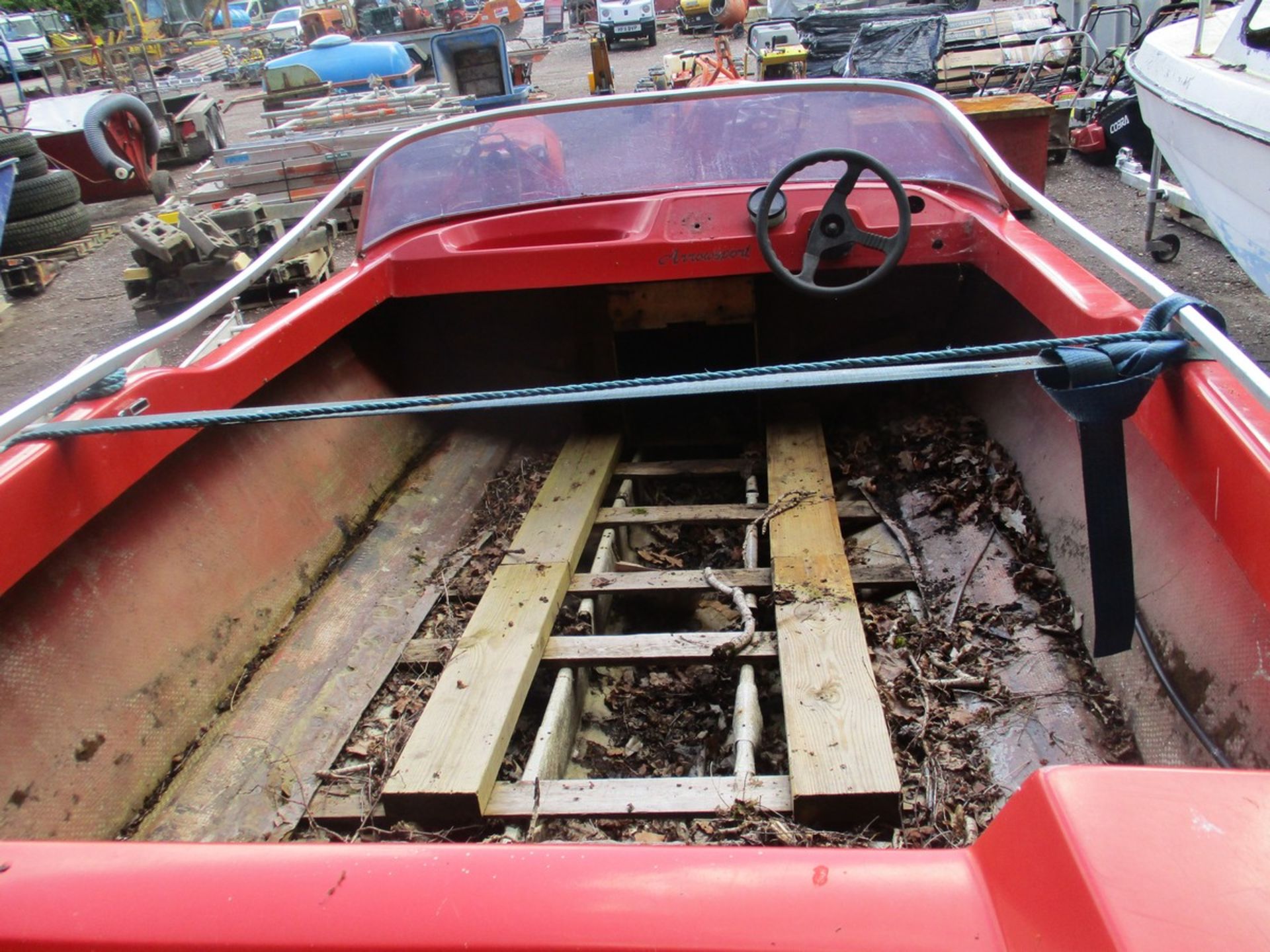 FLETCHER BRAVO 14FT BOAT C.W TRAILER - Image 4 of 4