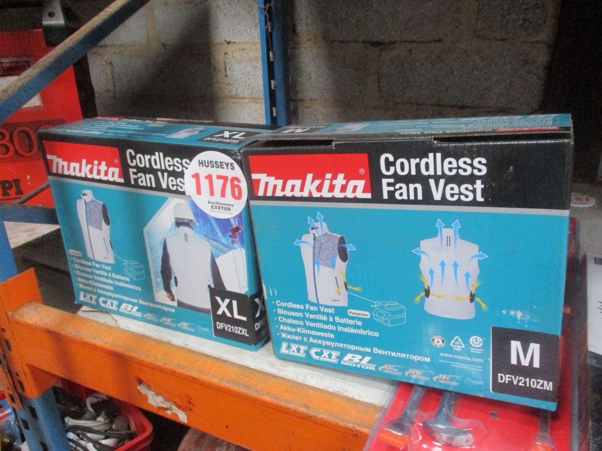 2 MAKITA FAN JACKETS