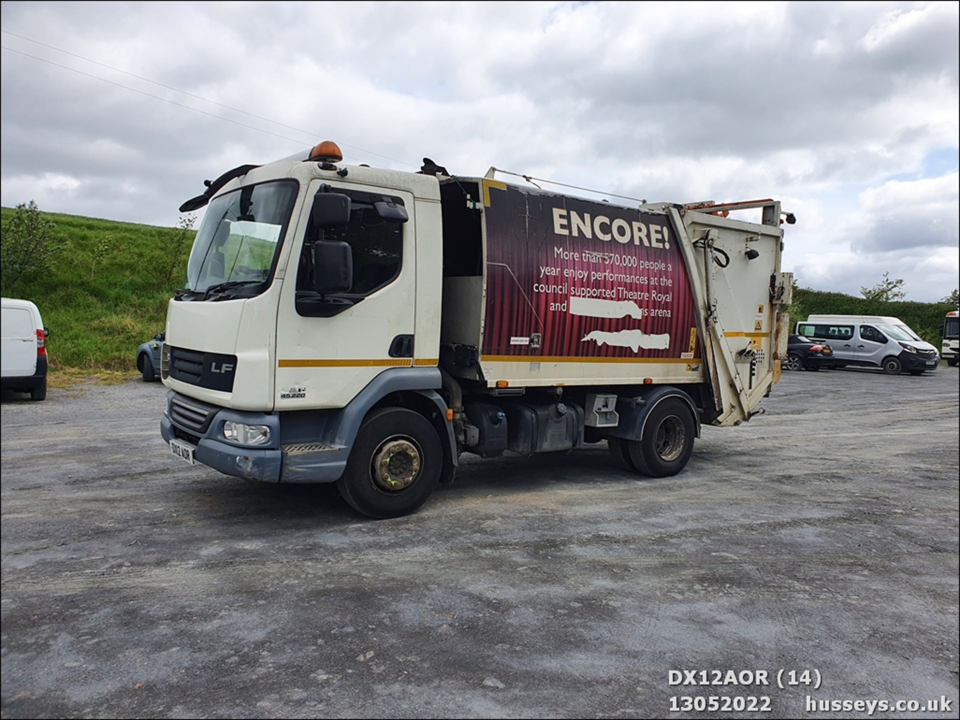 12/12 DAF TRUCKS LF REFUSE VEHICLE - 6692cc 2dr (White) - Image 14 of 30