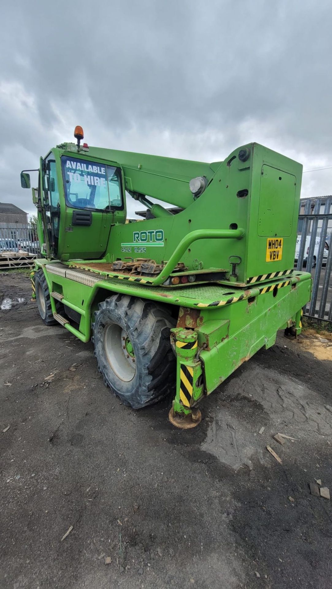 MERLO 360 SLUE 21 METRE 4.5 TON 2004 REGULARLY INSPECTED & TICKETS ALL UPTO DATE - Image 4 of 9