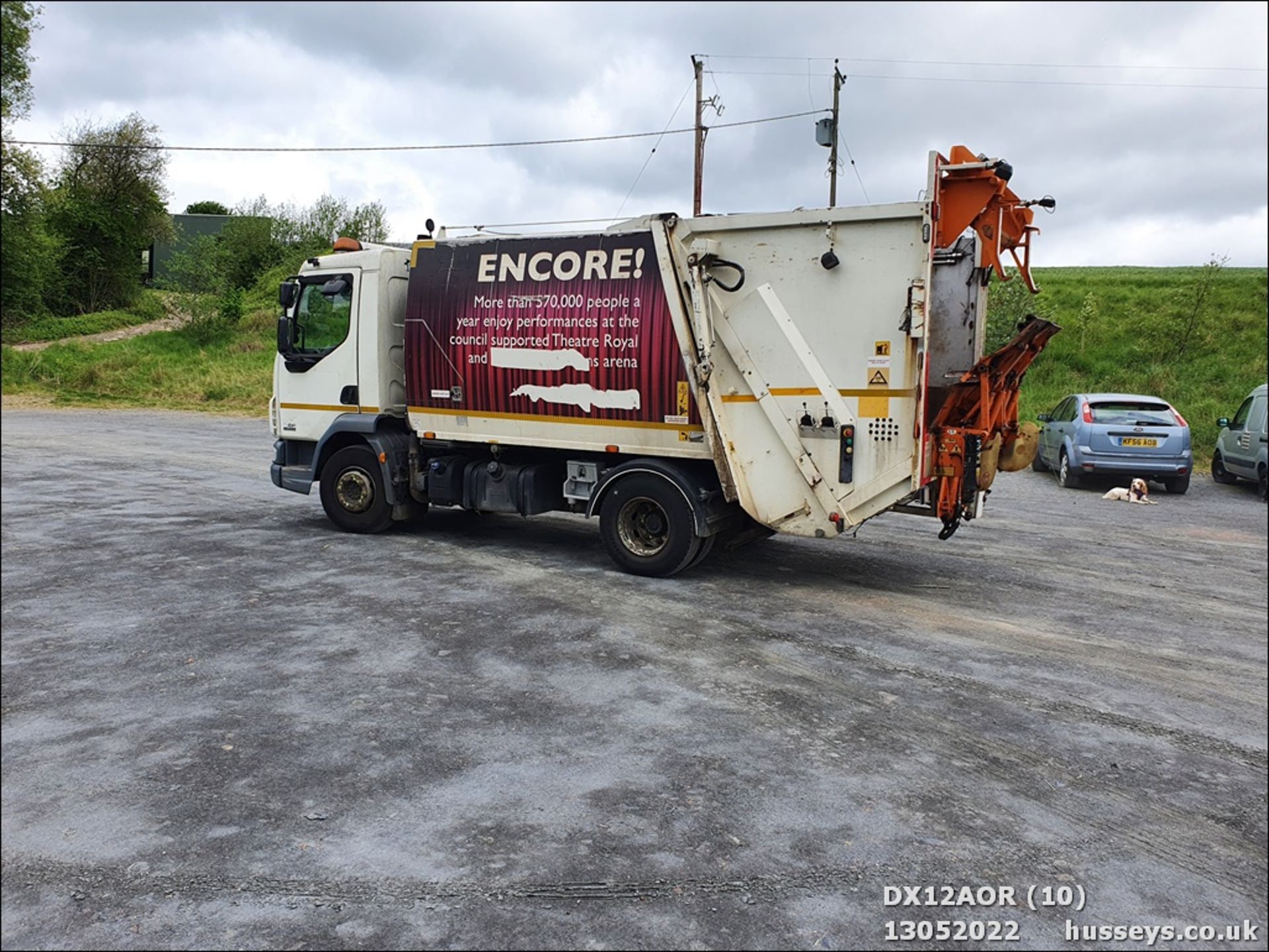 12/12 DAF TRUCKS LF REFUSE VEHICLE - 6692cc 2dr (White) - Image 10 of 30