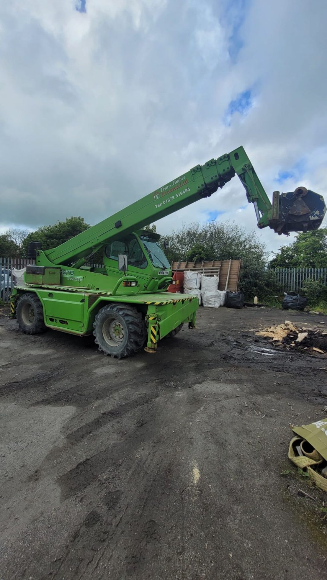 MERLO 360 SLUE 21 METRE 4.5 TON 2004 REGULARLY INSPECTED & TICKETS ALL UPTO DATE