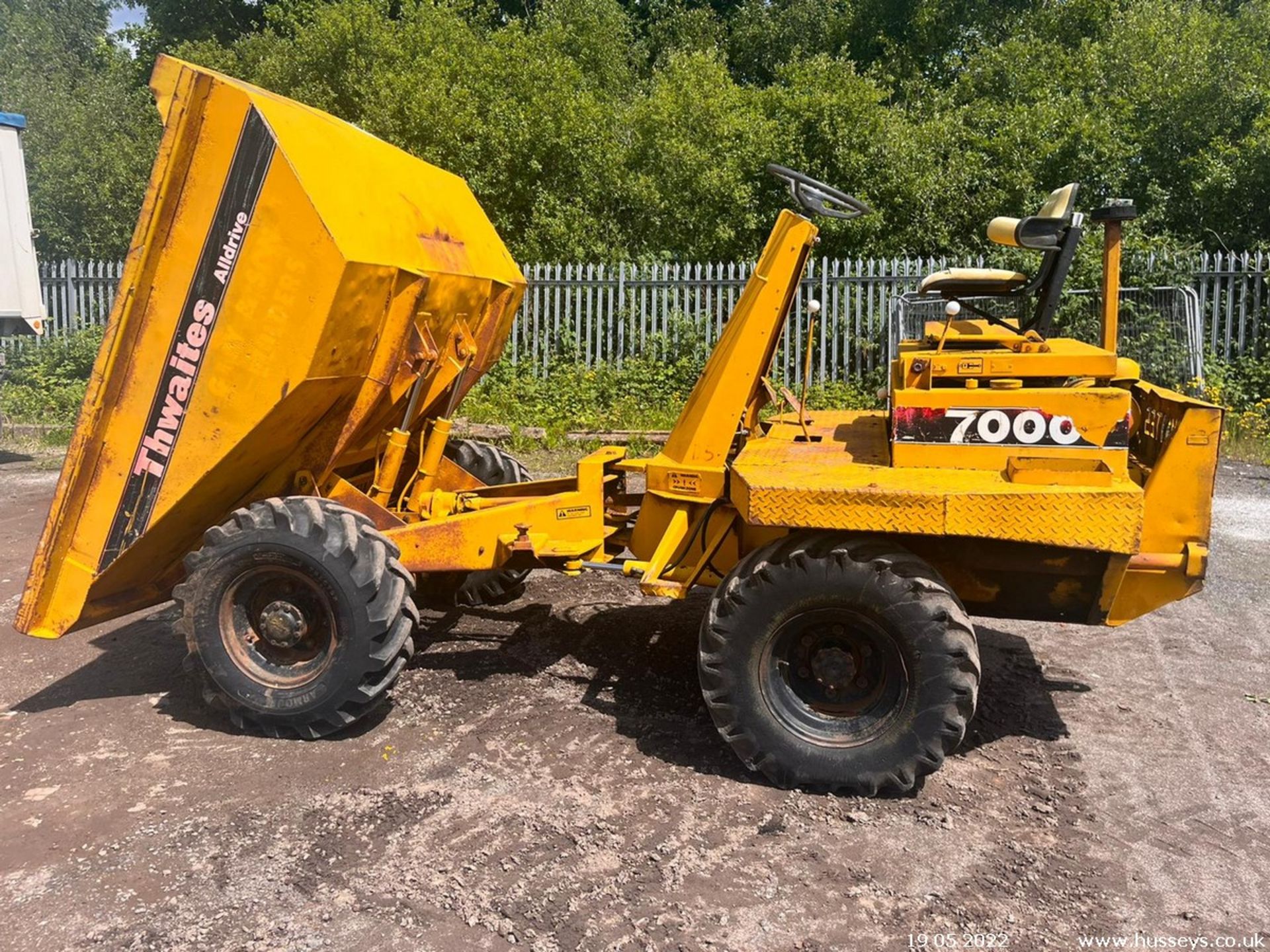 THWAITES 7000 DUMPER ELEC START DIESEL ENGINE RDT - Image 4 of 6