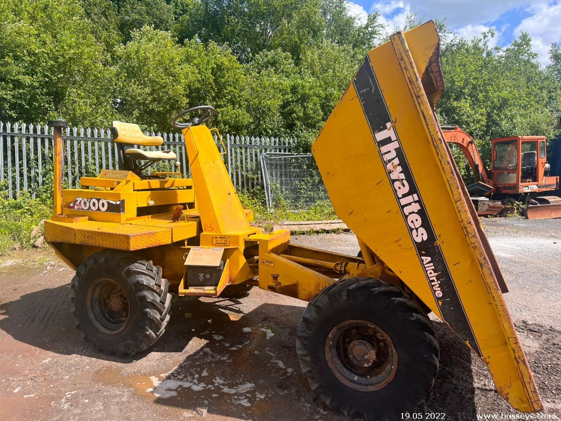 THWAITES 7000 DUMPER ELEC START DIESEL ENGINE RDT - Image 3 of 6