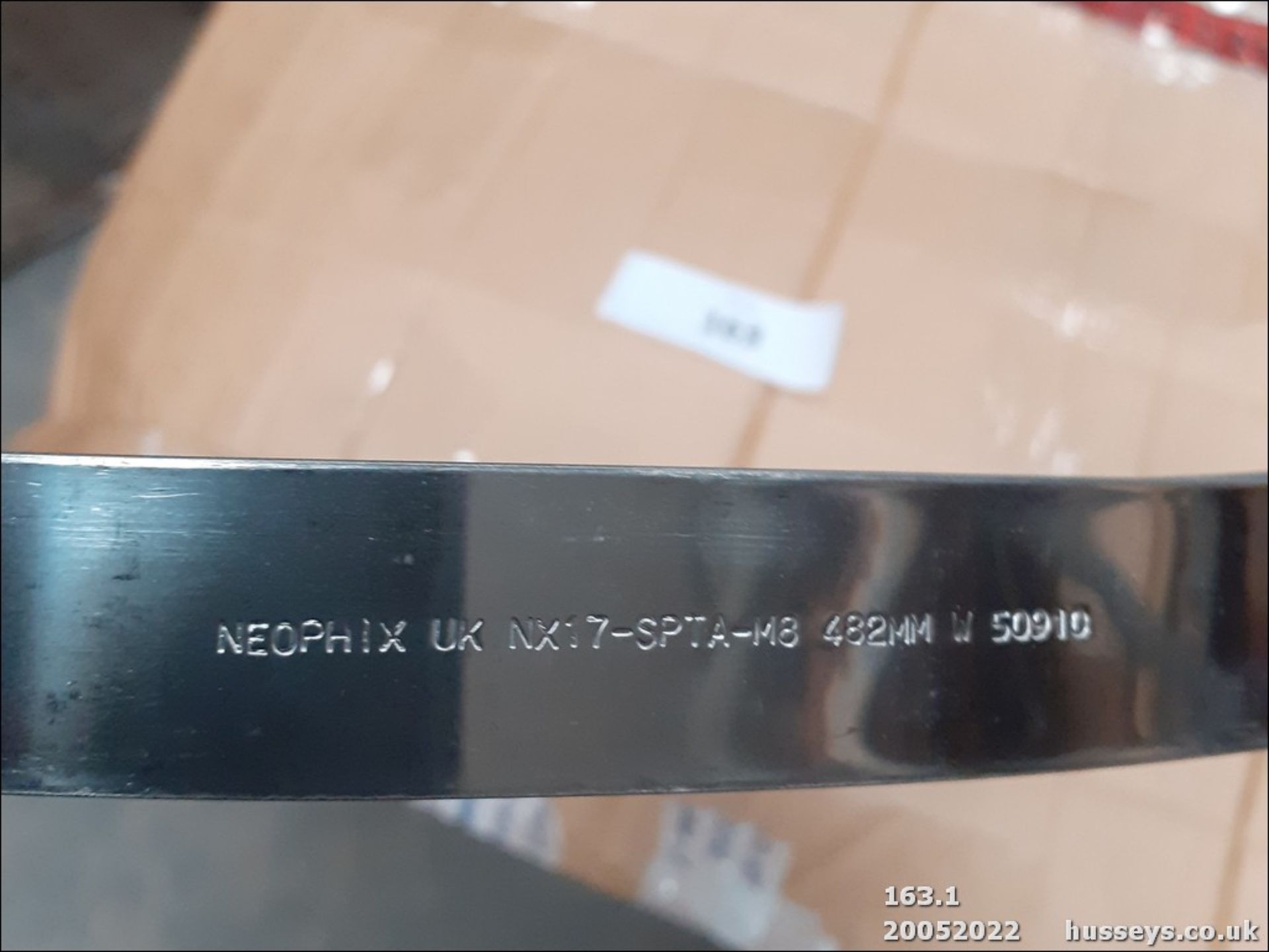 Neophix complete Clamp NX17-SPTA-M8 W 50910 Stainless 482mm (Qnty: 1) - Image 2 of 2