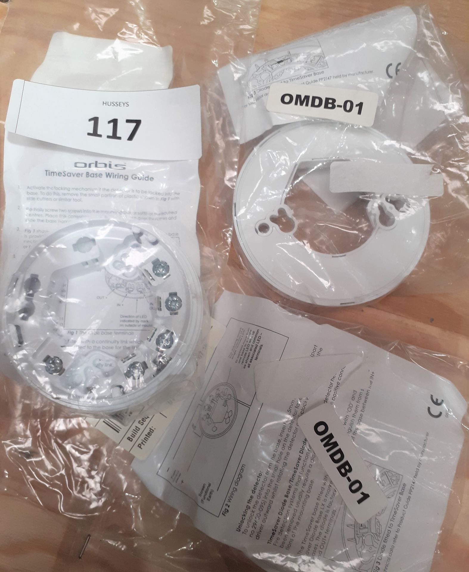Orbis Fire alarm marine timesaver BASE OMDB-01 (Qnty: 3)