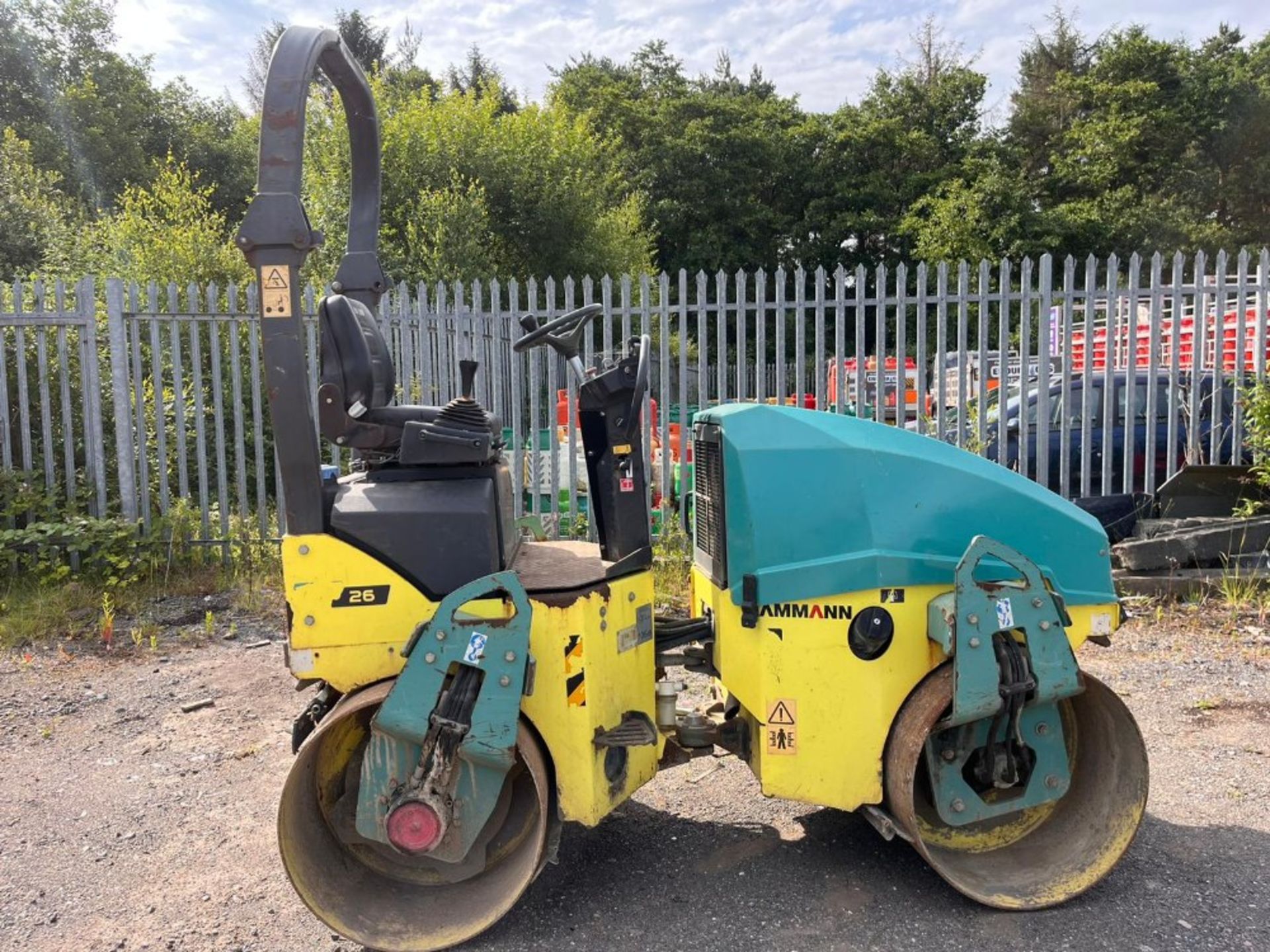 AMMANN ARX26 TWIN DRUM ROLLER 2013 SHOWING 809HRS RDV