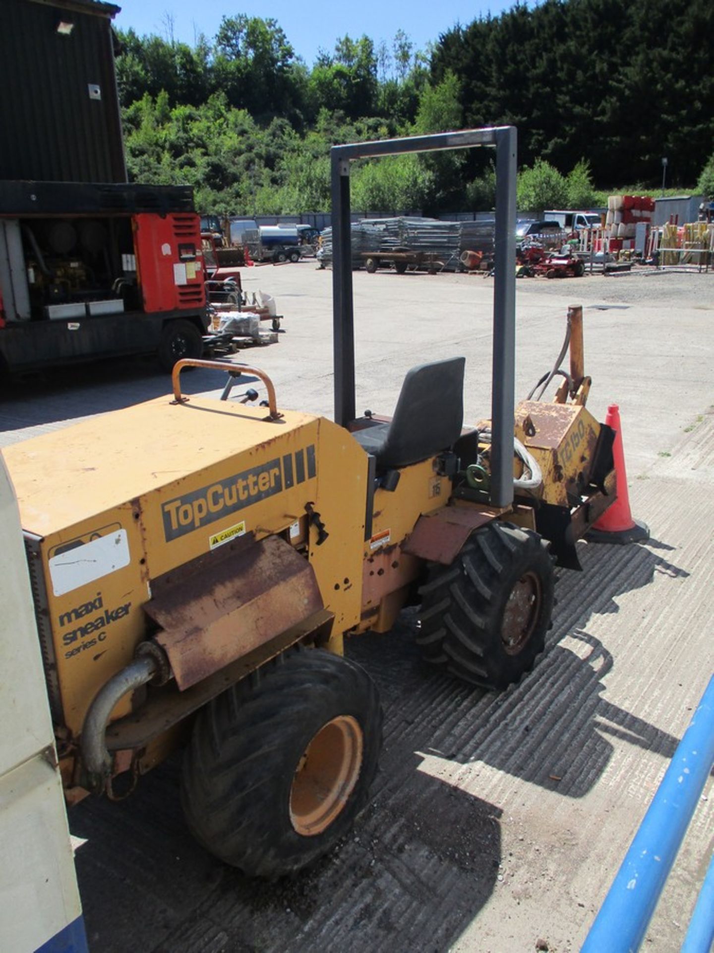 CASE TOPCUTTER TC150 SHOWING 0884HRS DRIVEN INTO PLACE & THE AUCTIONEERS HAVE SEEN A DEMONSTRATION - Image 7 of 8