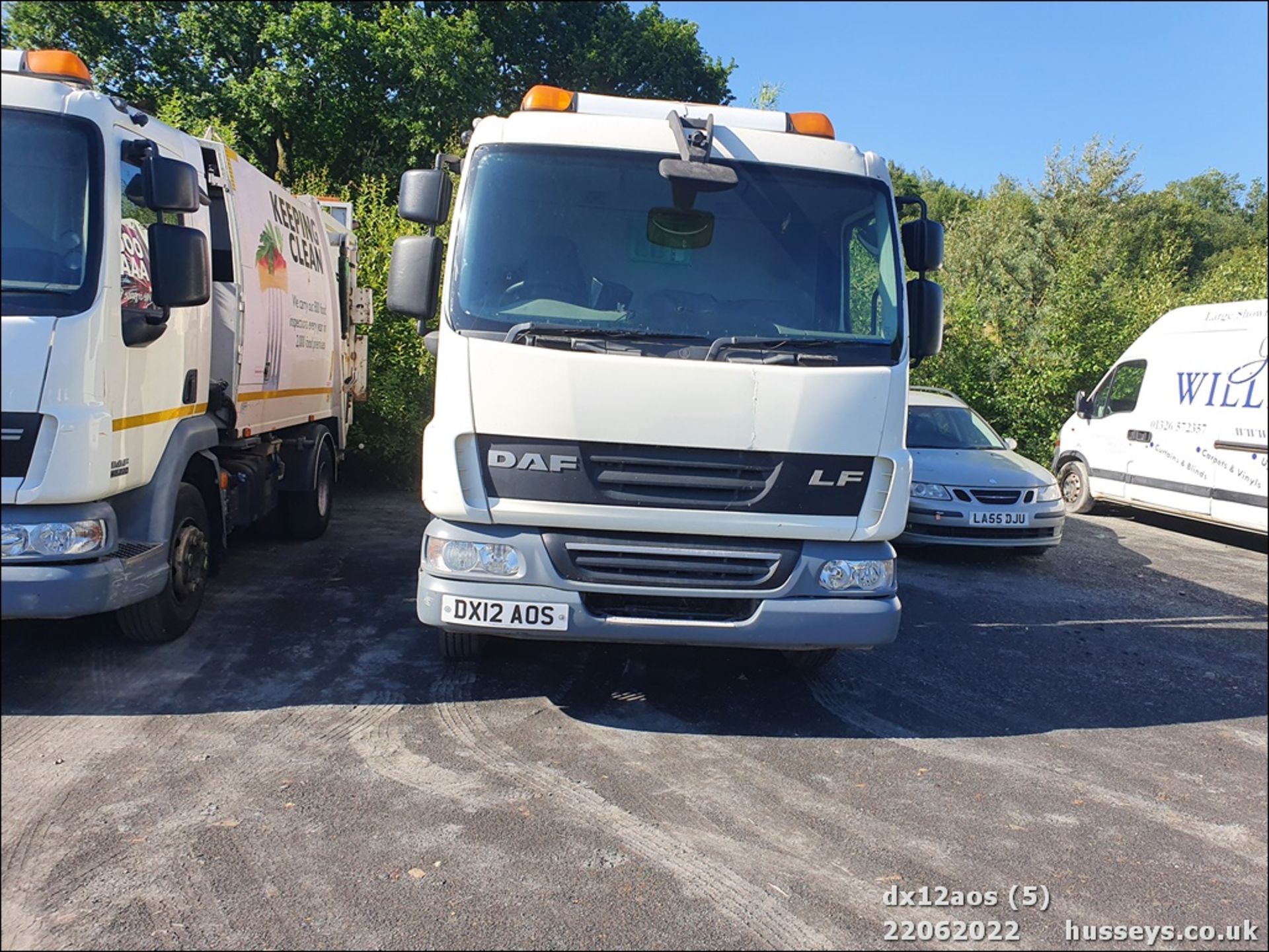 12/12 DAF TRUCKS LF REFUSE VEHICLE - 6692cc 2dr (White) - Image 6 of 18