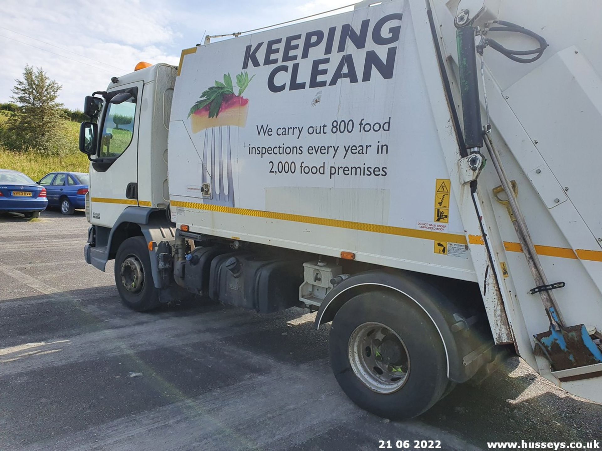 12/12 DAF TRUCKS LF REFUSE VEHICLE - 6692cc 2dr (White) - Image 11 of 24