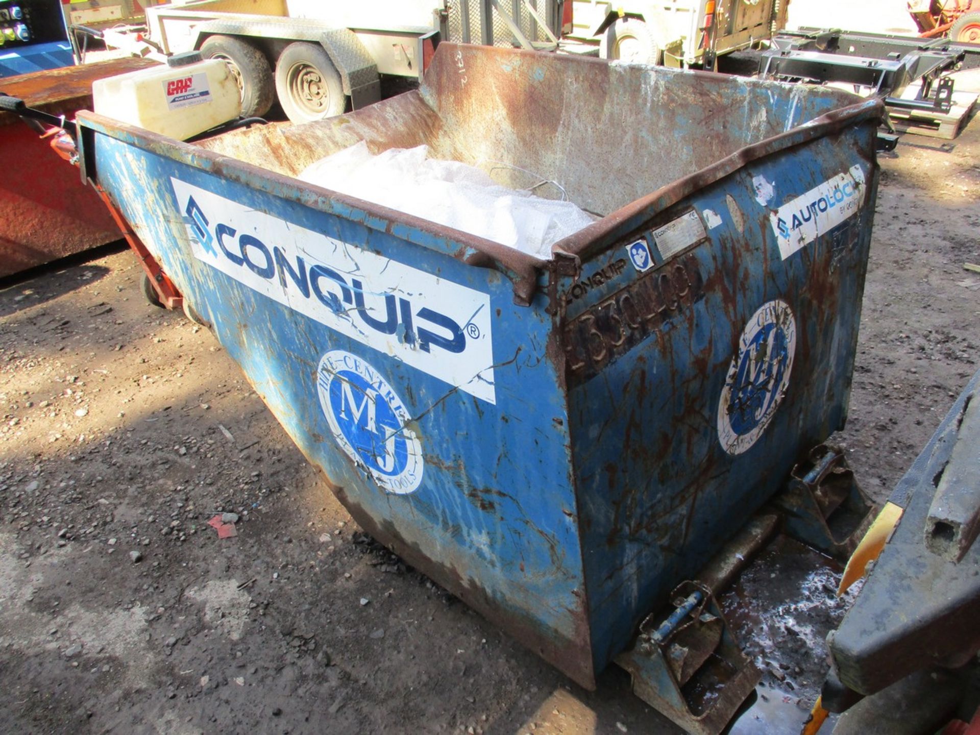 CONQUIP FORKLIFT TIPPING SKIP - Image 2 of 2