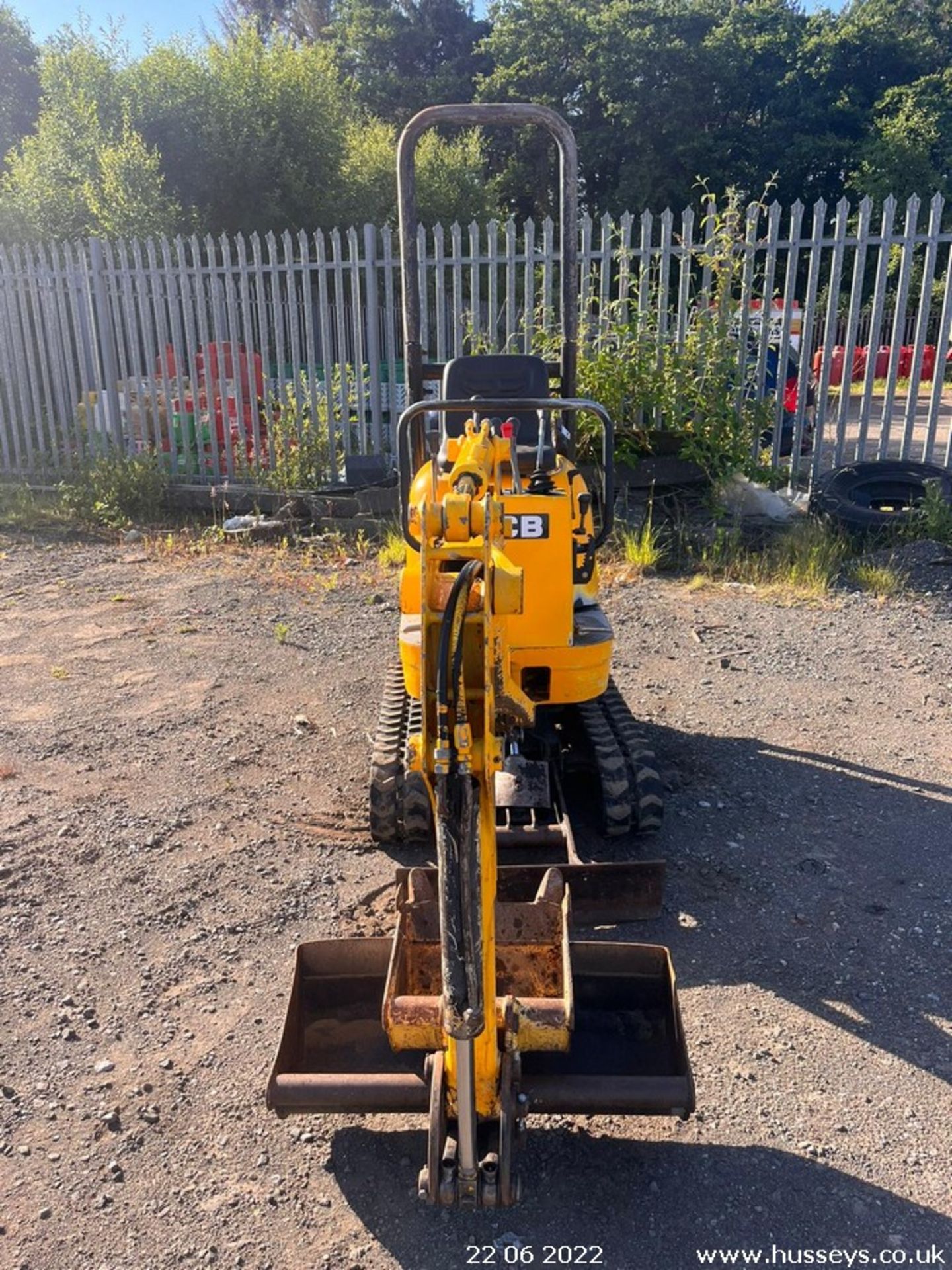 JCB 8008 MICRO DIGGER 2008 C.W 2 BUCKETS EXPANDING TRACKS 1238HRS RTD - Image 2 of 6