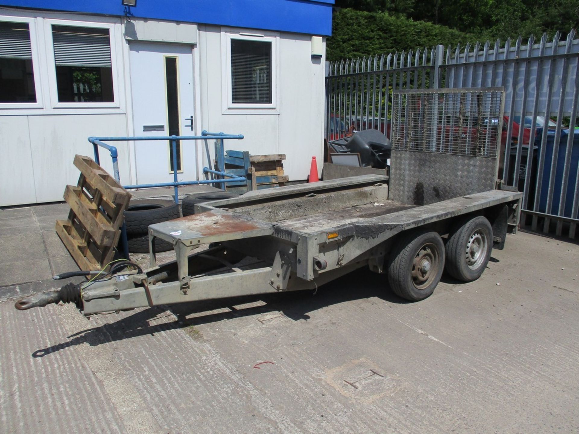 IFOR WILLIAMS 8X4 PLANT TRAILER - Image 2 of 4