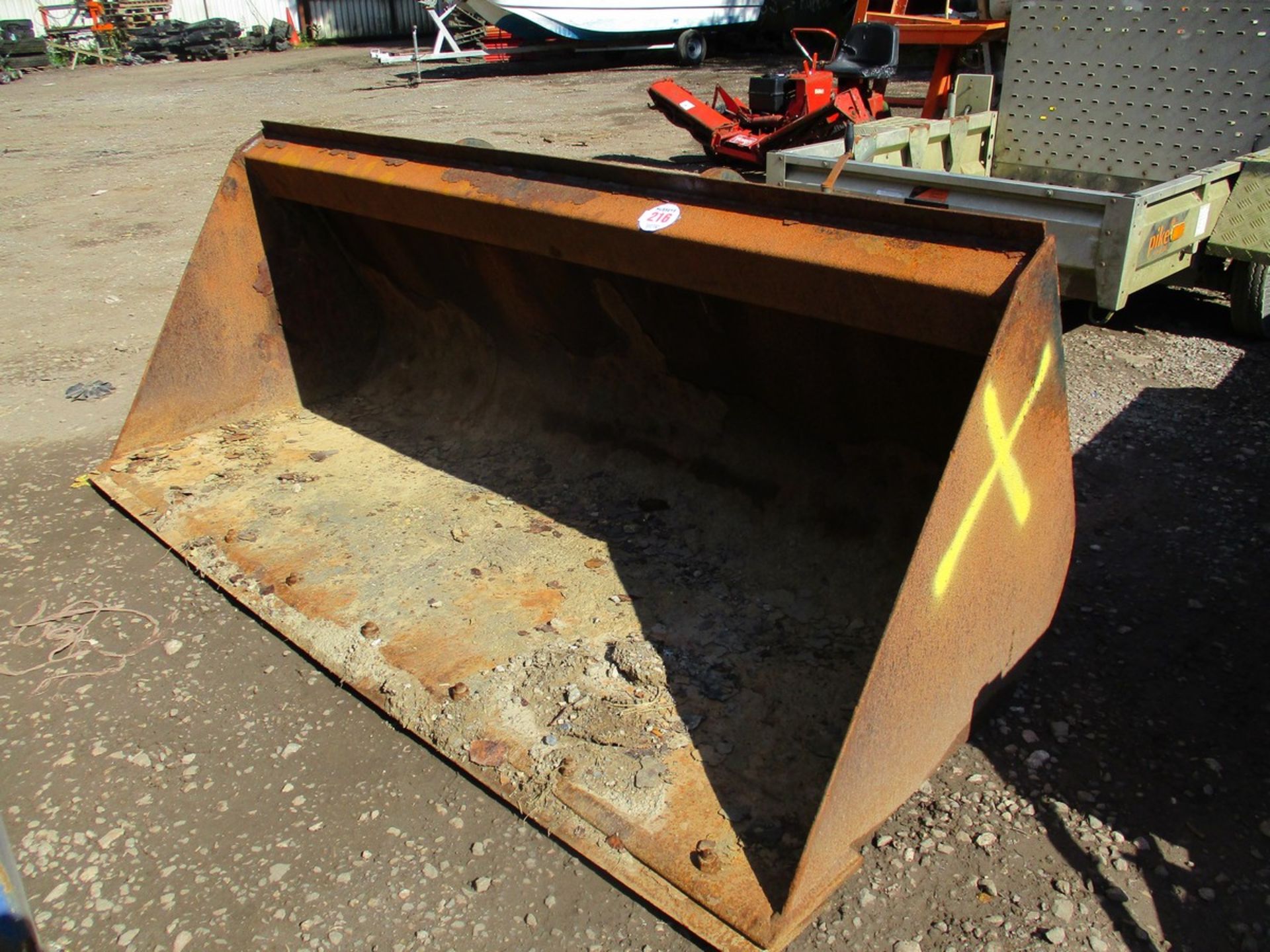 7FT STRICKLAND TELEHANDLER BUCKET