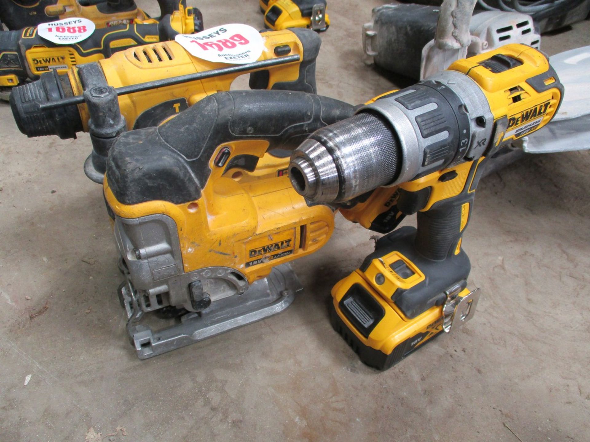 CORDLESS DEWALT POWER TOOLS