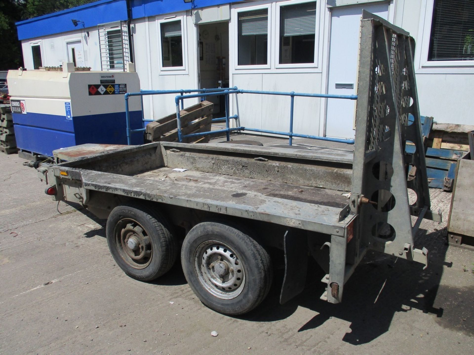 IFOR WILLIAMS 8X4 PLANT TRAILER - Image 3 of 4