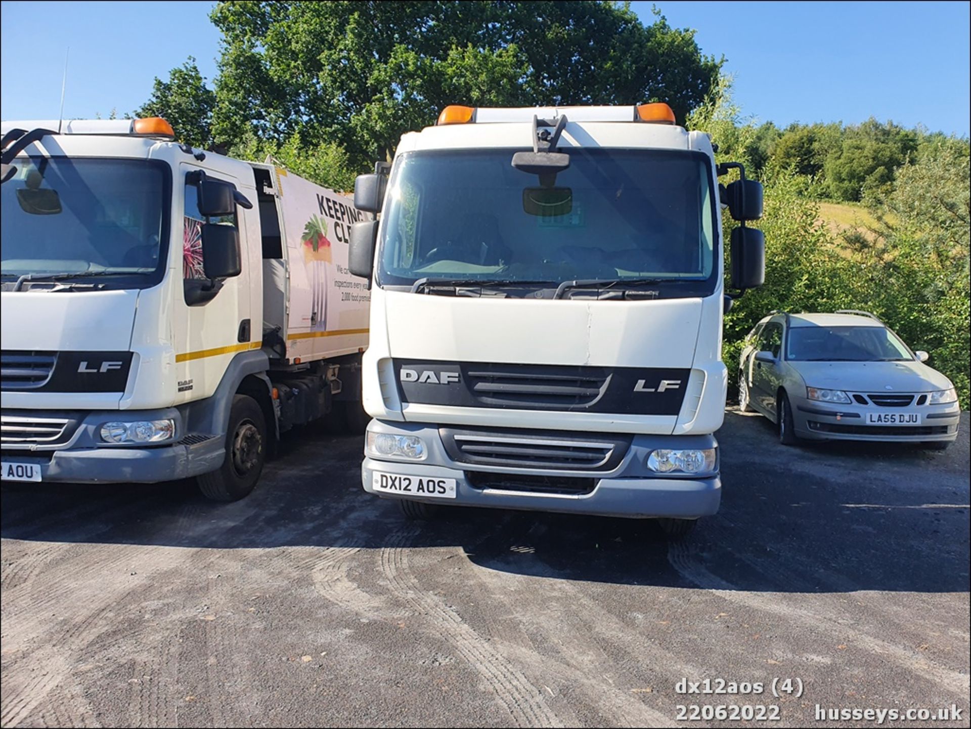 12/12 DAF TRUCKS LF REFUSE VEHICLE - 6692cc 2dr (White) - Image 5 of 18