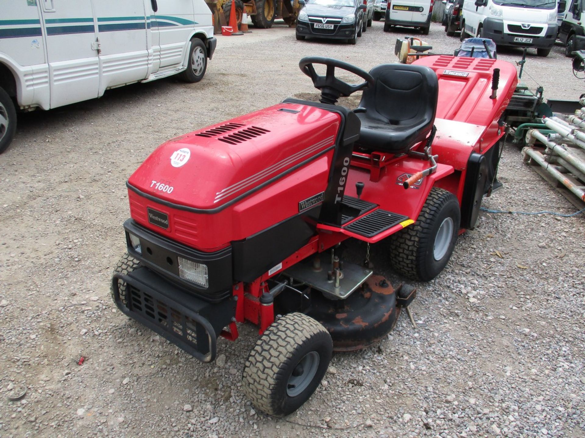 WESTWOOD T1600 RIDE ON MOWER - Image 4 of 6