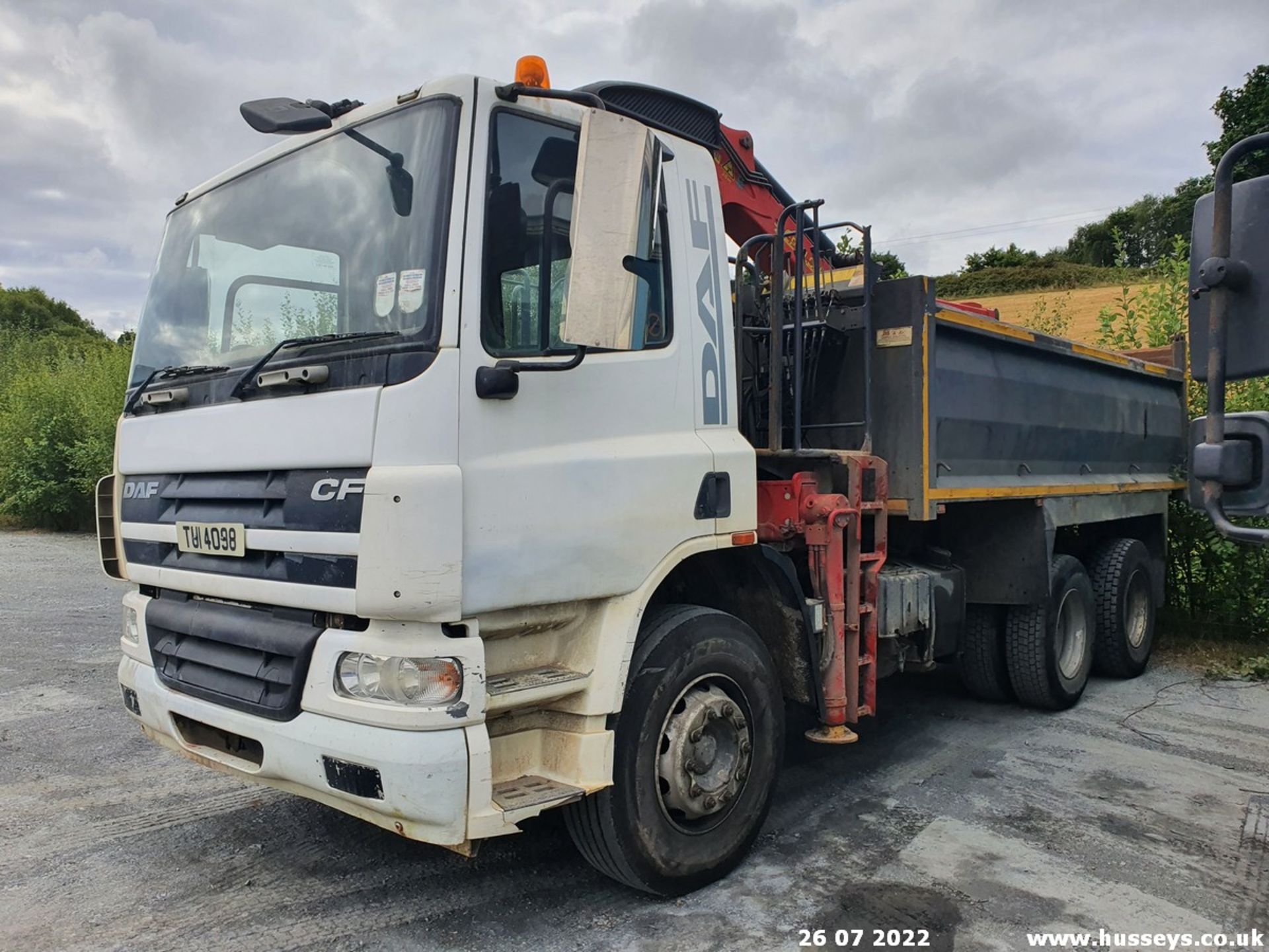 2007 DAF TRUCKS FATCF75.310 - GRAB TIPPER 9200cc 2dr (White/blue, 530k) - Image 23 of 23