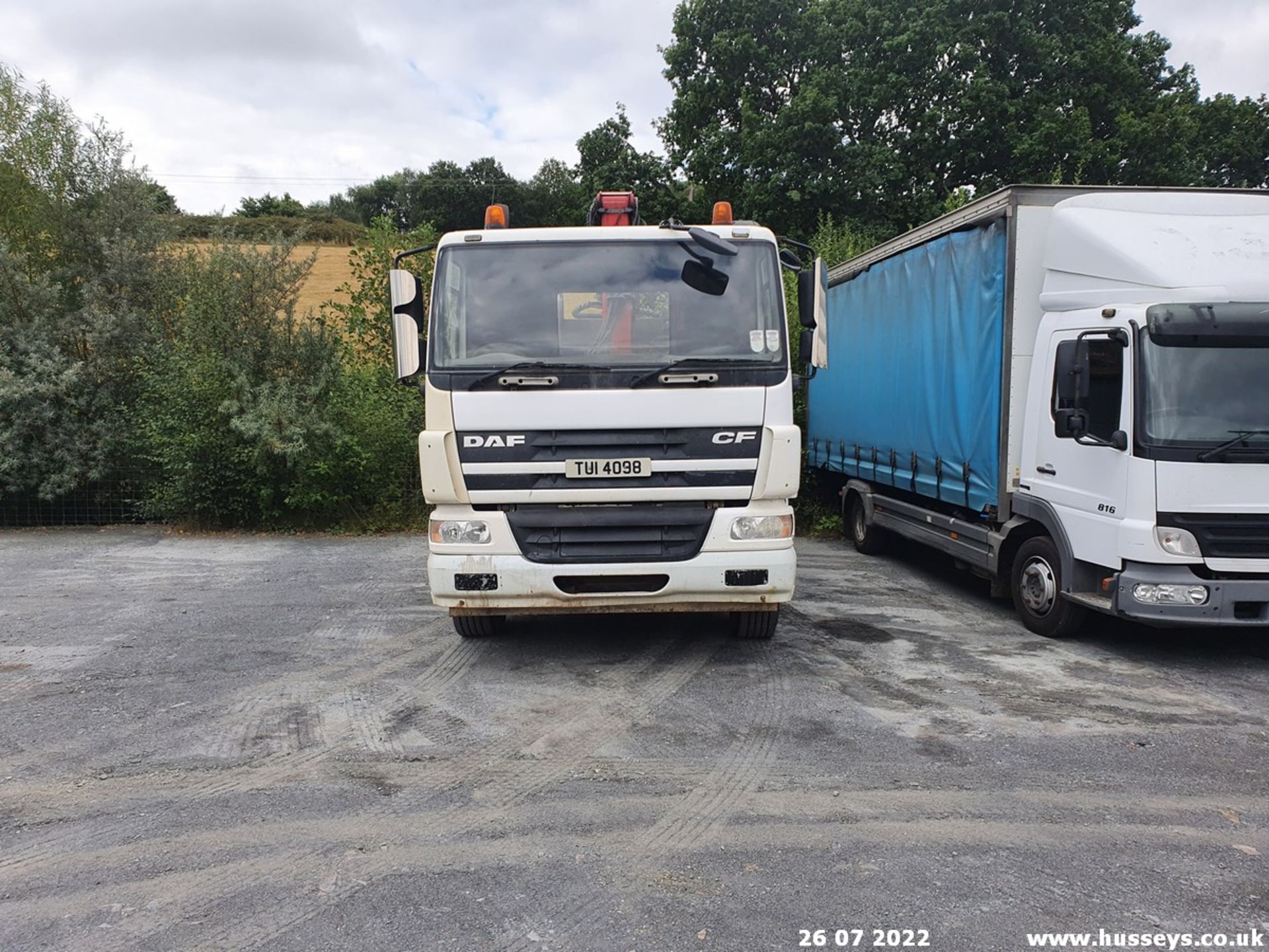 2007 DAF TRUCKS FATCF75.310 - GRAB TIPPER 9200cc 2dr (White/blue, 530k) - Image 5 of 23