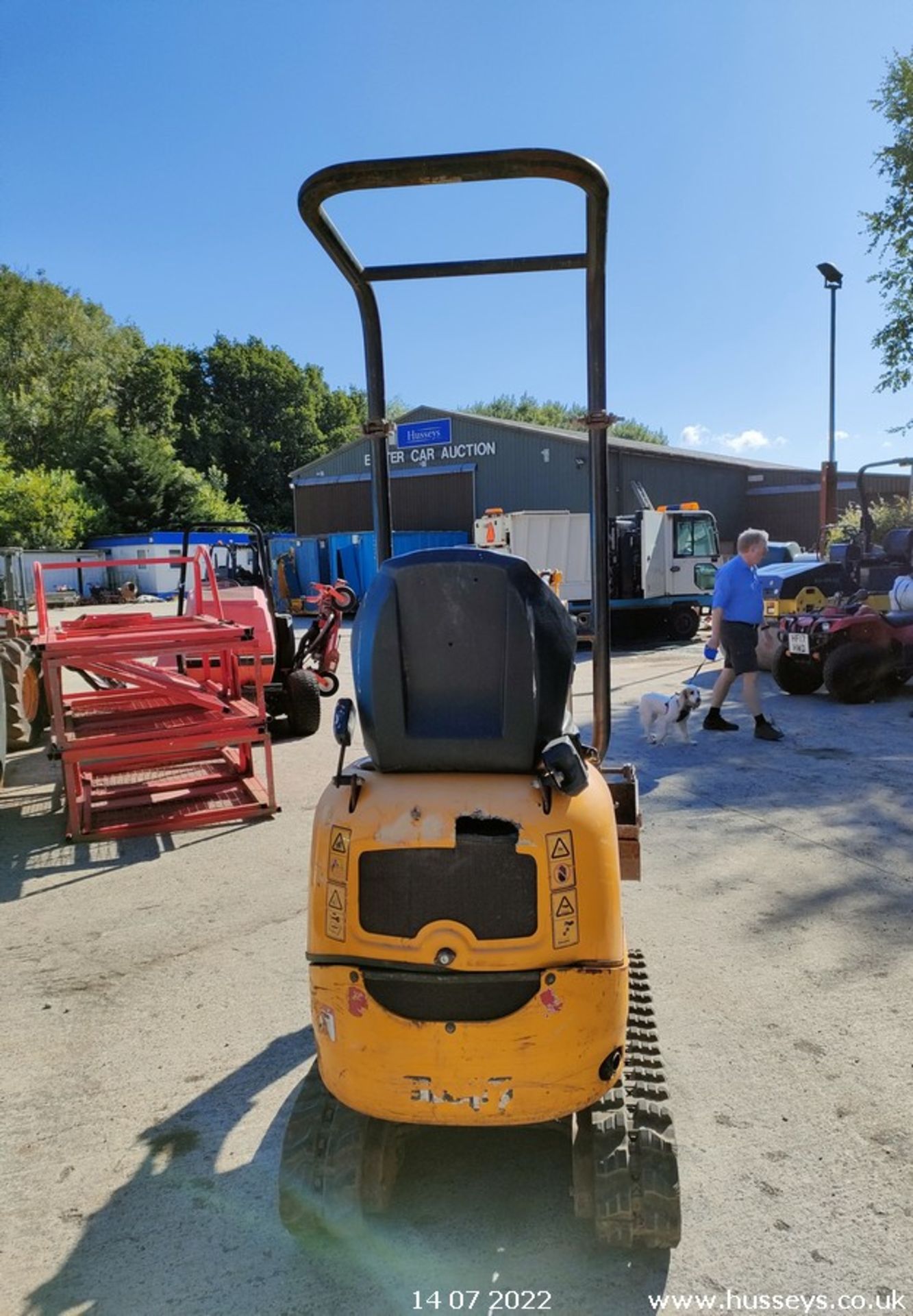 JCB 8008 MICRO DIGGER 2016 SHOWING 361HRS C.W 3 BUCKETS - Image 3 of 11