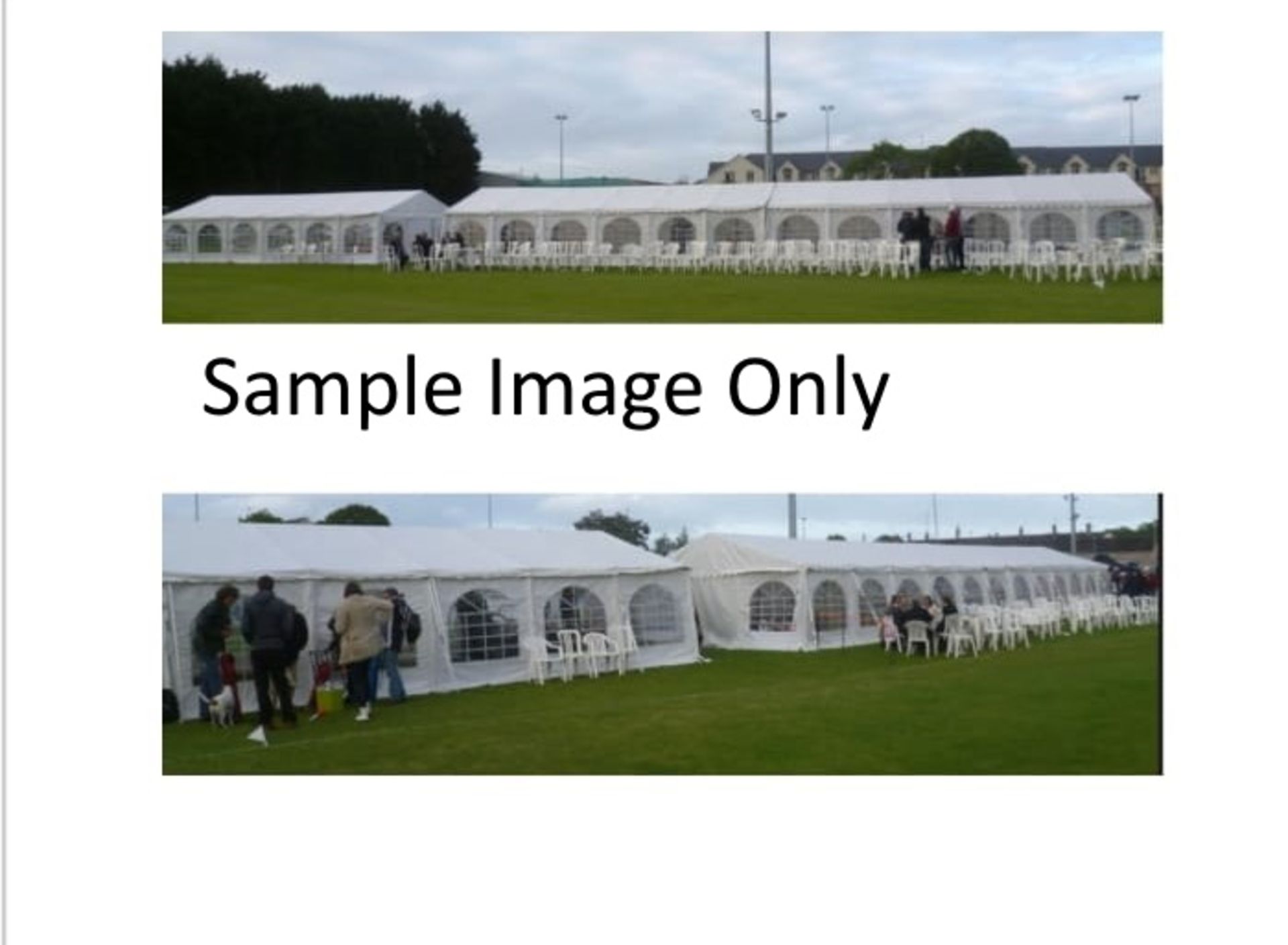 6X12 METRE MARQUEE C.W JOINING CLIPS - Image 4 of 5