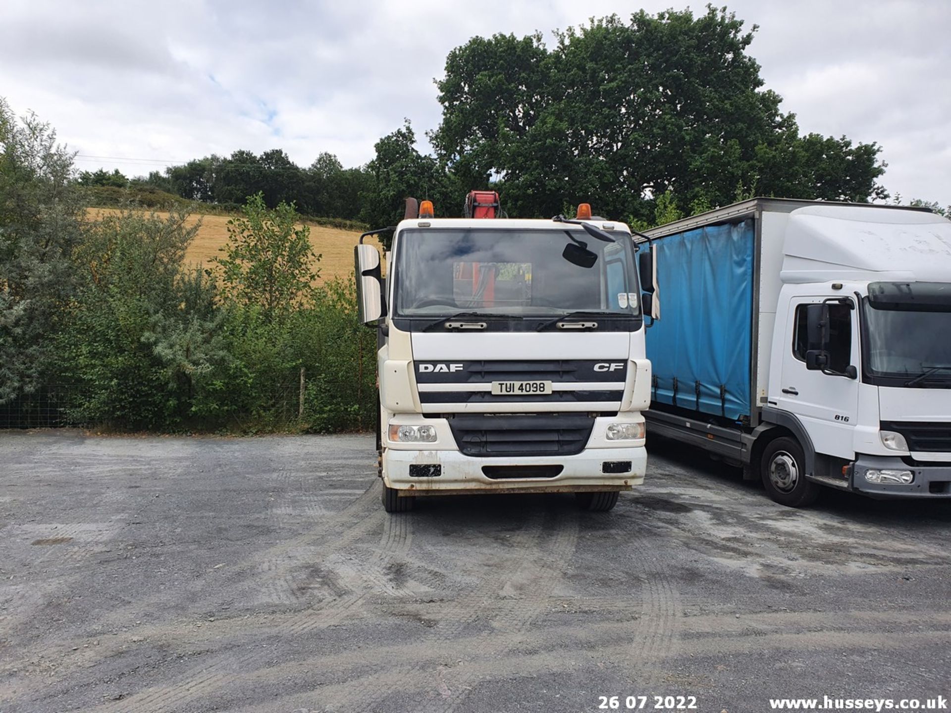 2007 DAF TRUCKS FATCF75.310 - GRAB TIPPER 9200cc 2dr (White/blue, 530k) - Image 6 of 23