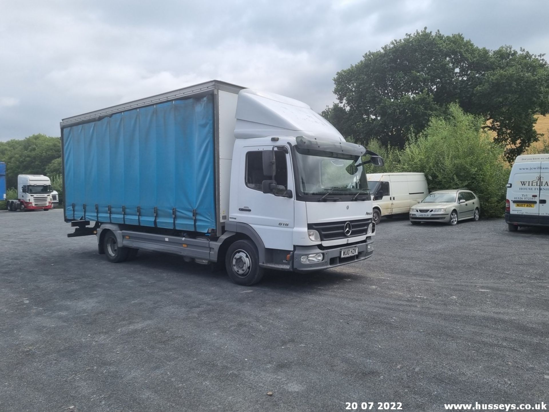 10/10 MERCEDES ATEGO - 4250cc 2dr (White, 493k) - Image 4 of 37