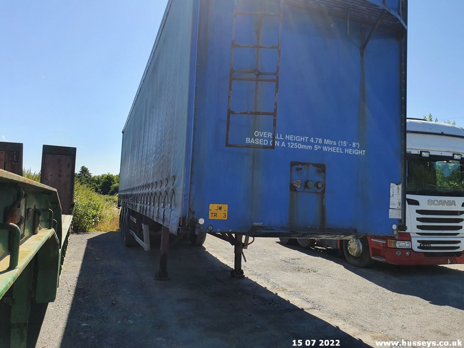 CURTAINSIDE TRAILER 2004 39T - Image 6 of 28