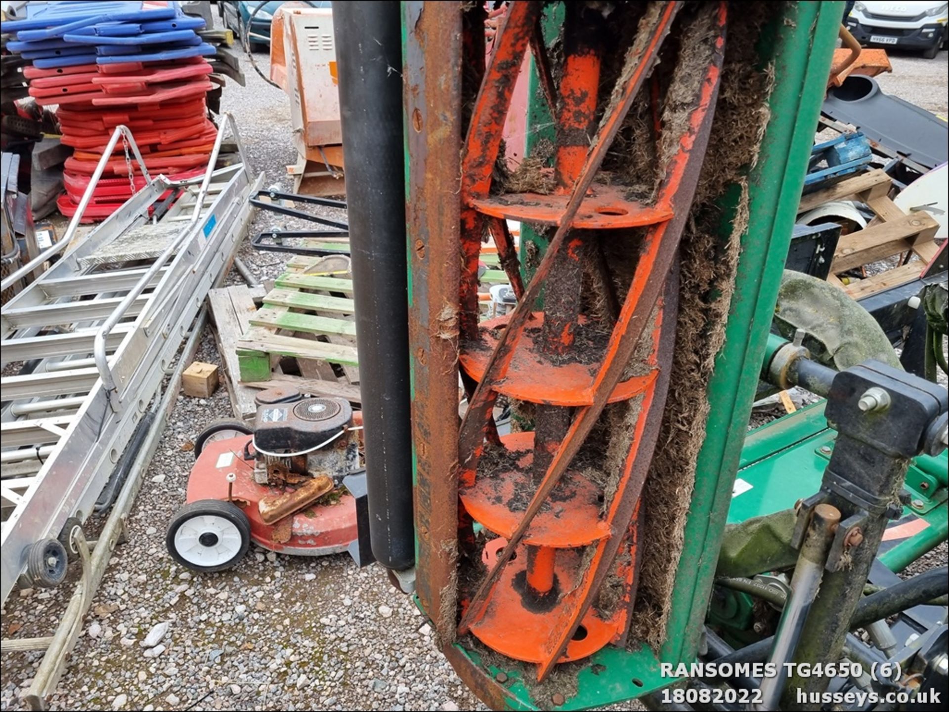 RANSOMES MAGNA 250 TRAILED GANG MOWER - Image 11 of 19