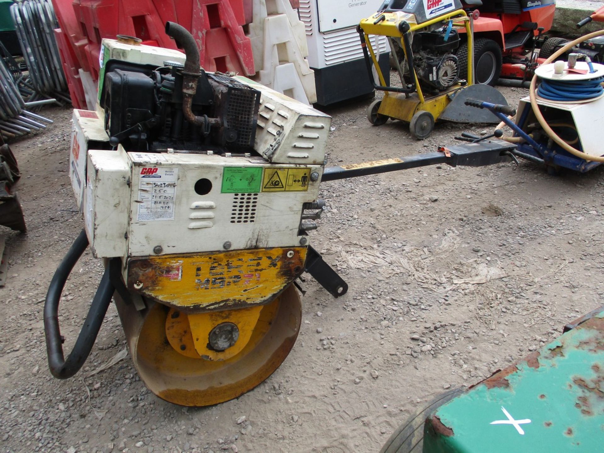 TEREX MBR71 PEDESTRIAN ROLLER