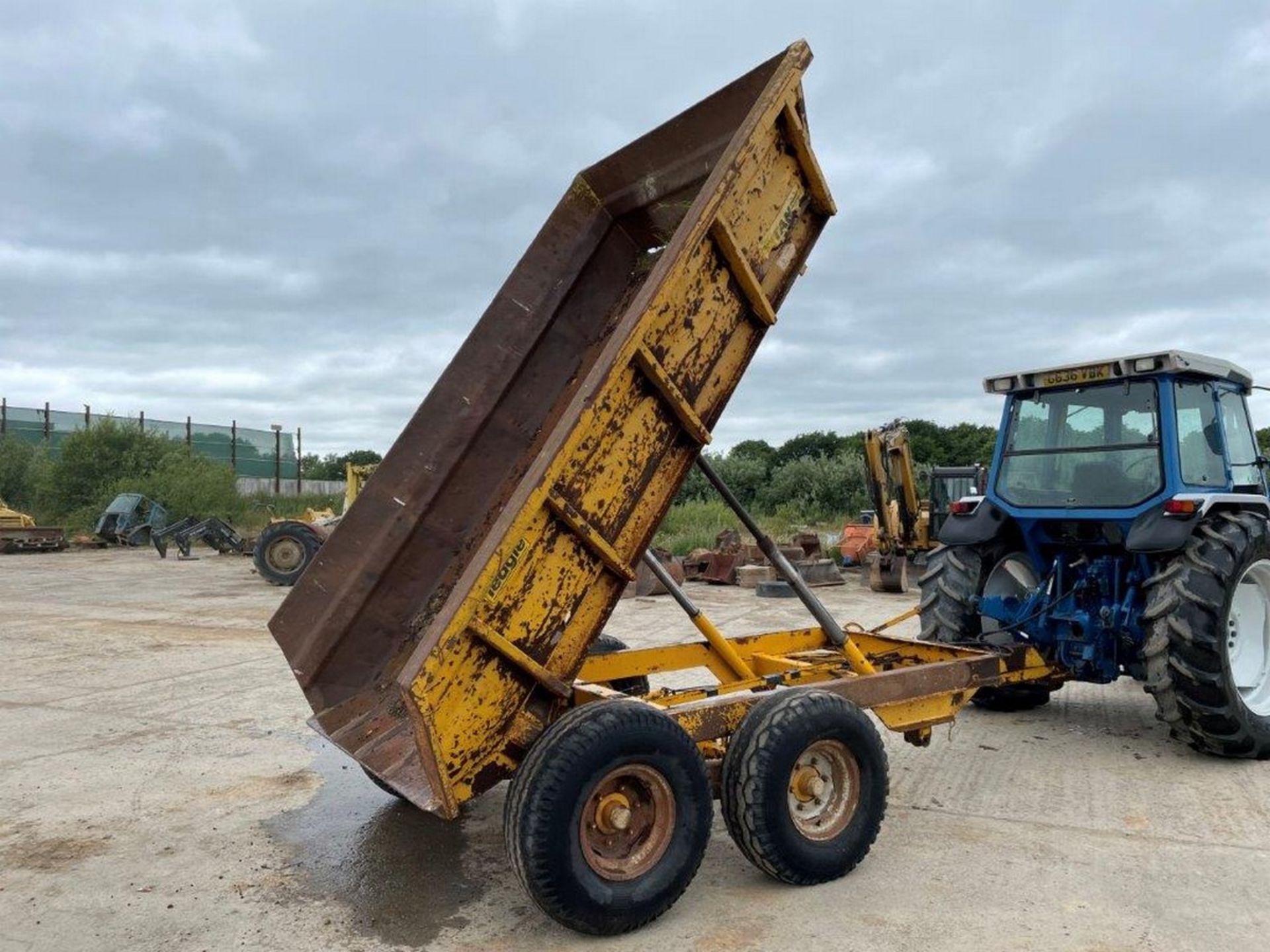 TEAGLE TITAN 7 TON DUMP TRAILER - Image 5 of 22