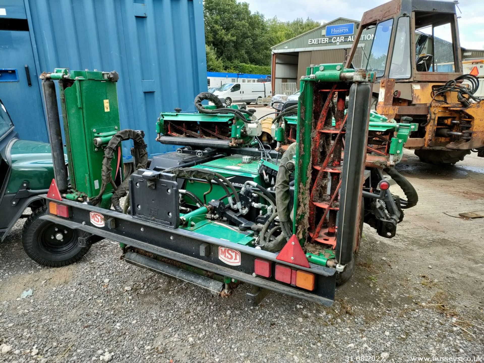 RANSOMES MAGNA 250 TRAILED GANG MOWER - Image 10 of 19
